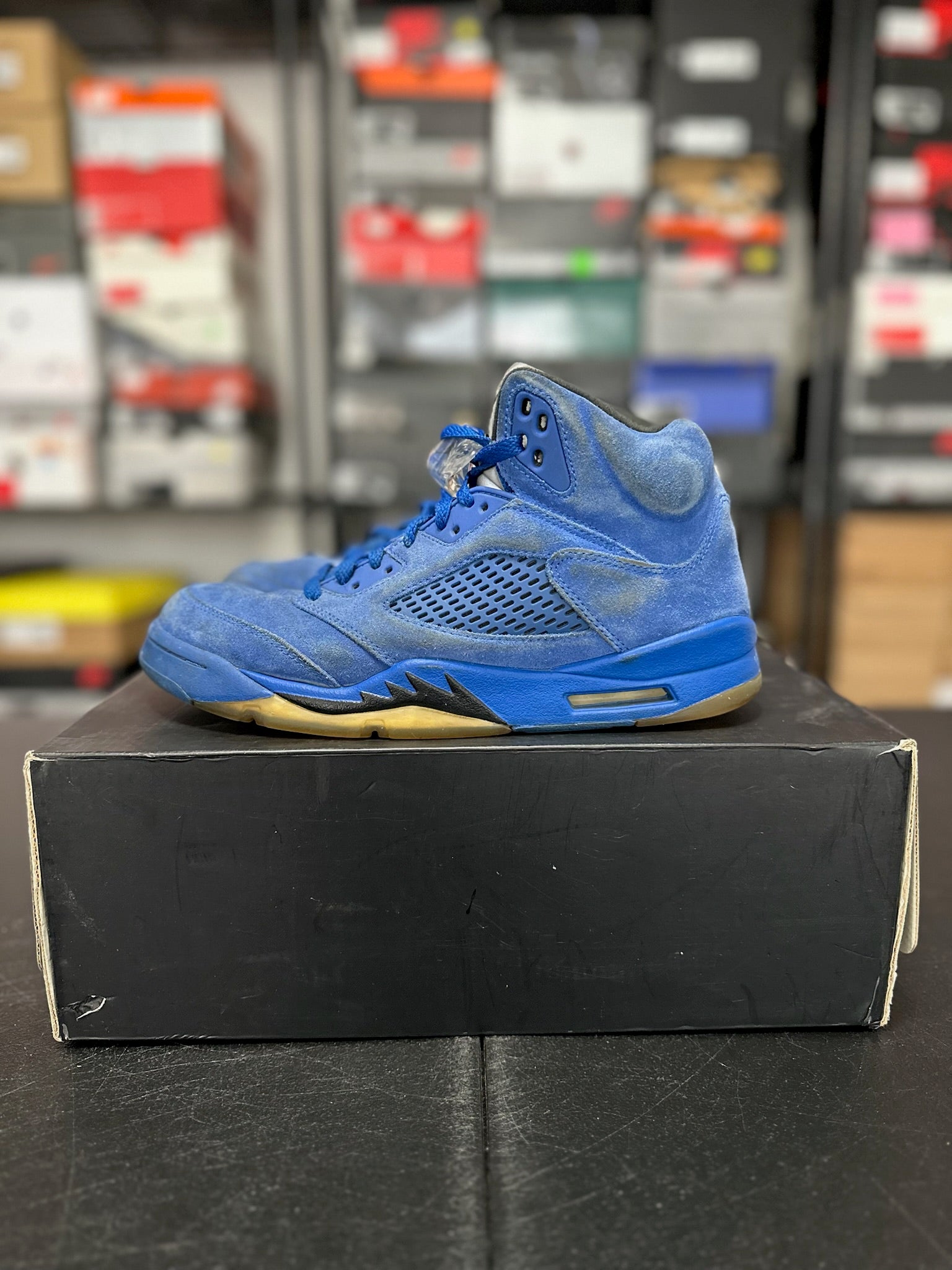Size 8.5 - J5 Blue Suede