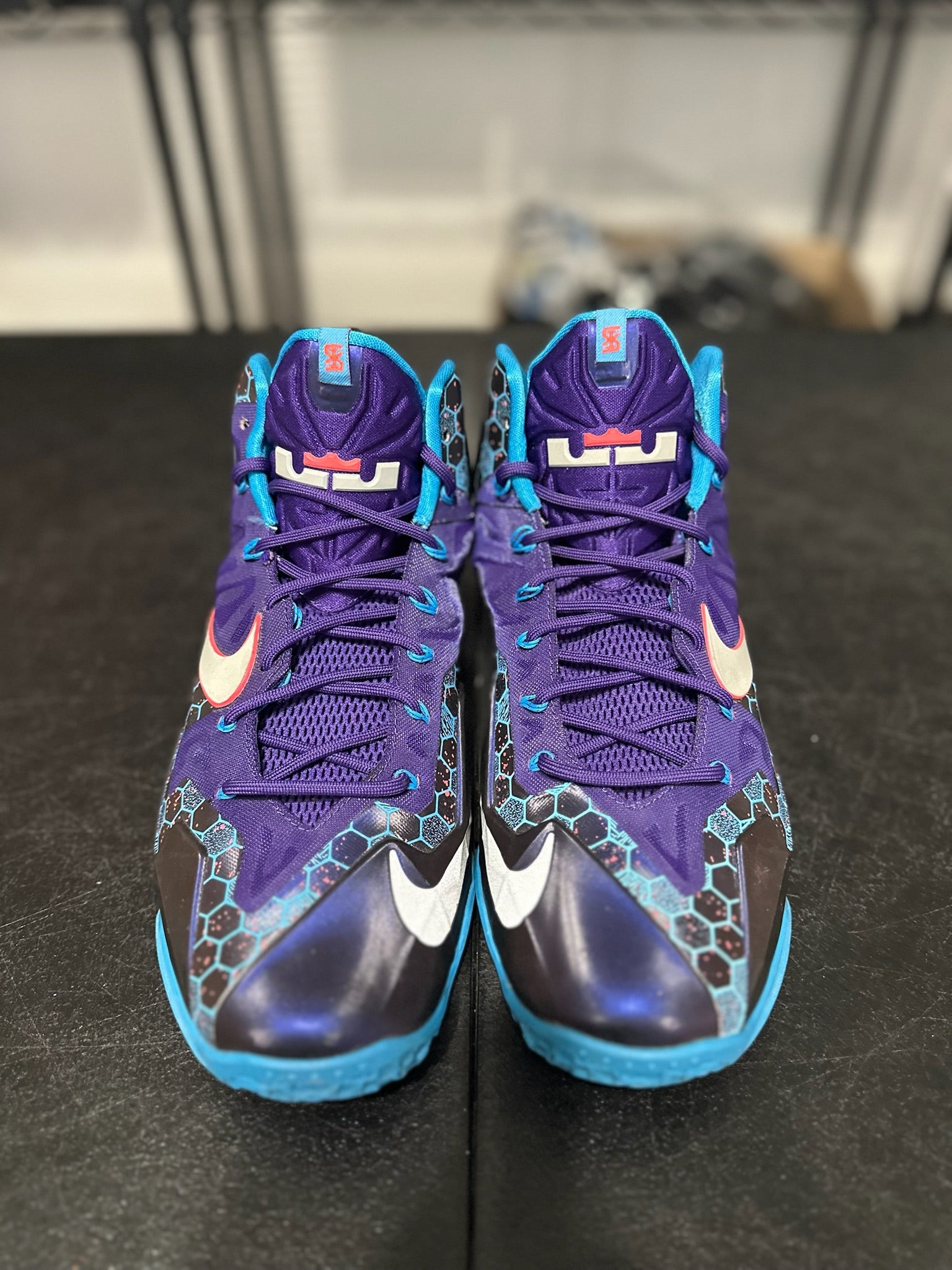 Size 11.5 - LeBron 11 Summit Lake Hornets