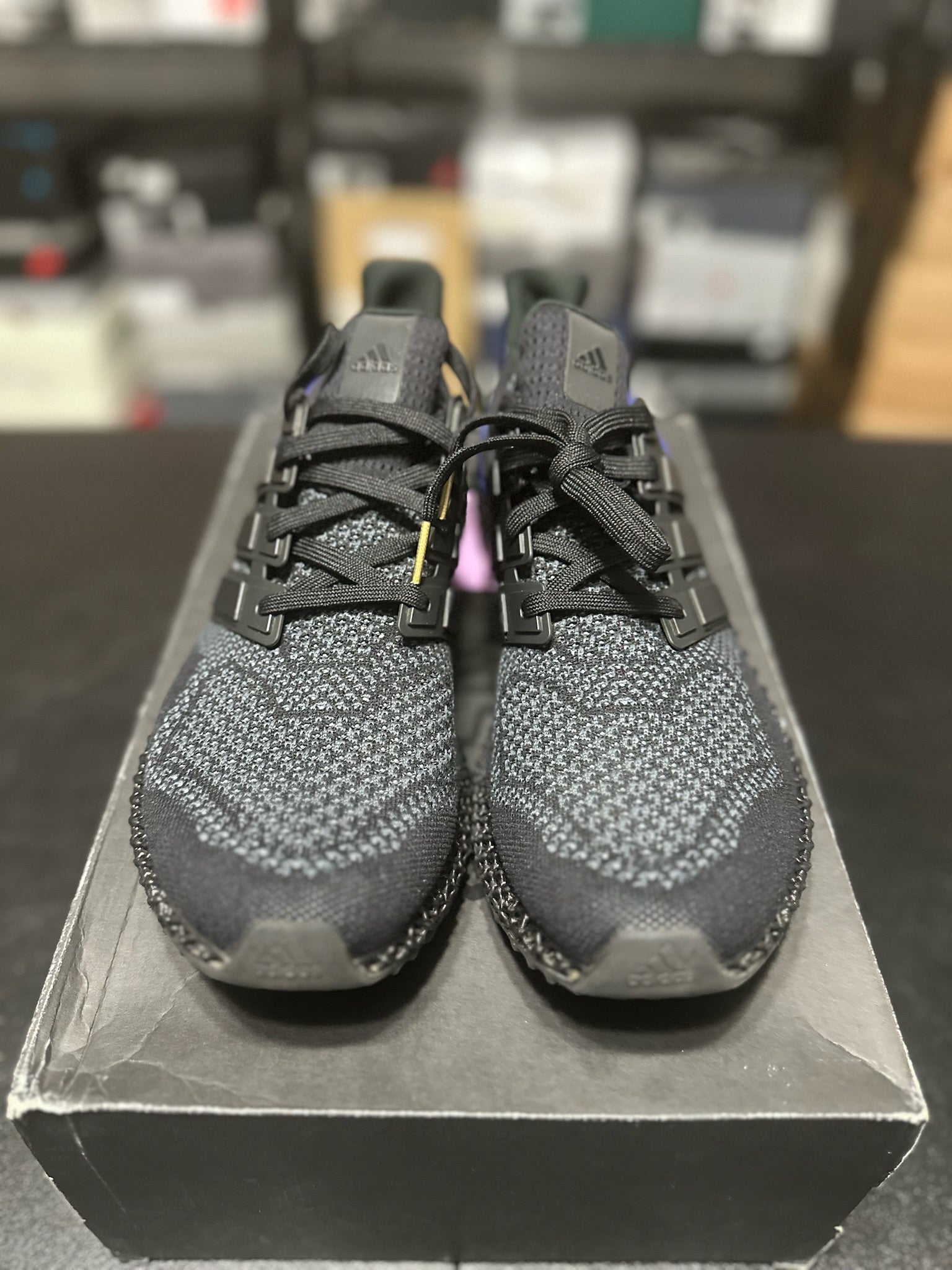 Size 13 - adidas Ultra 4D Black Purple