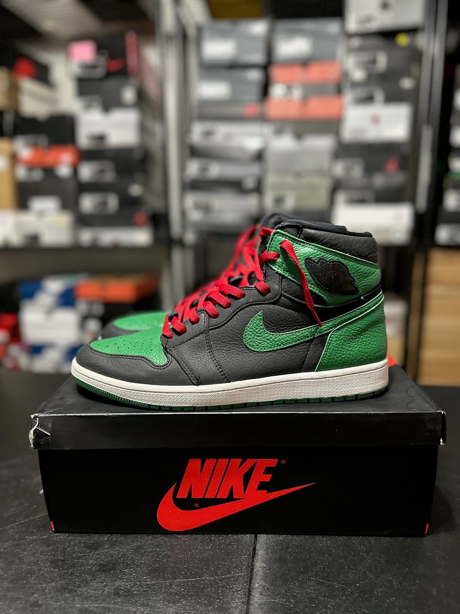 Size 13 - J1 High Pine Green Black