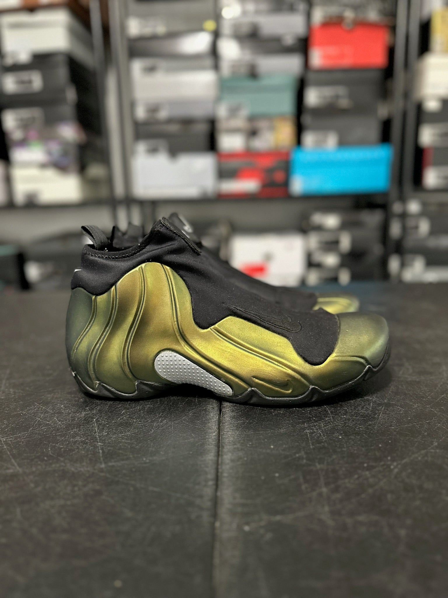 Size 13 - Flightposite Metallic Gold