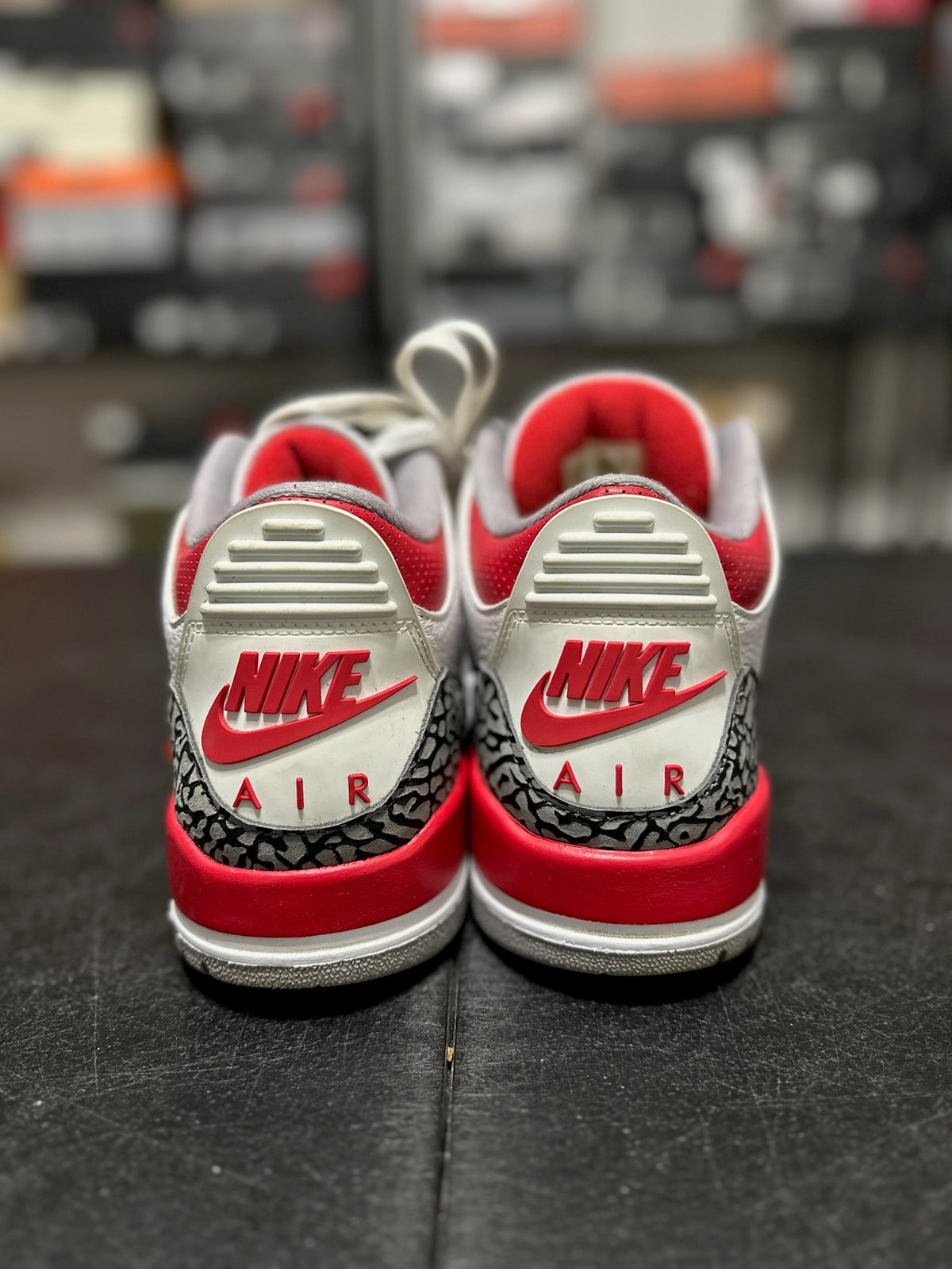 Size 9.5 - j3 Fire red