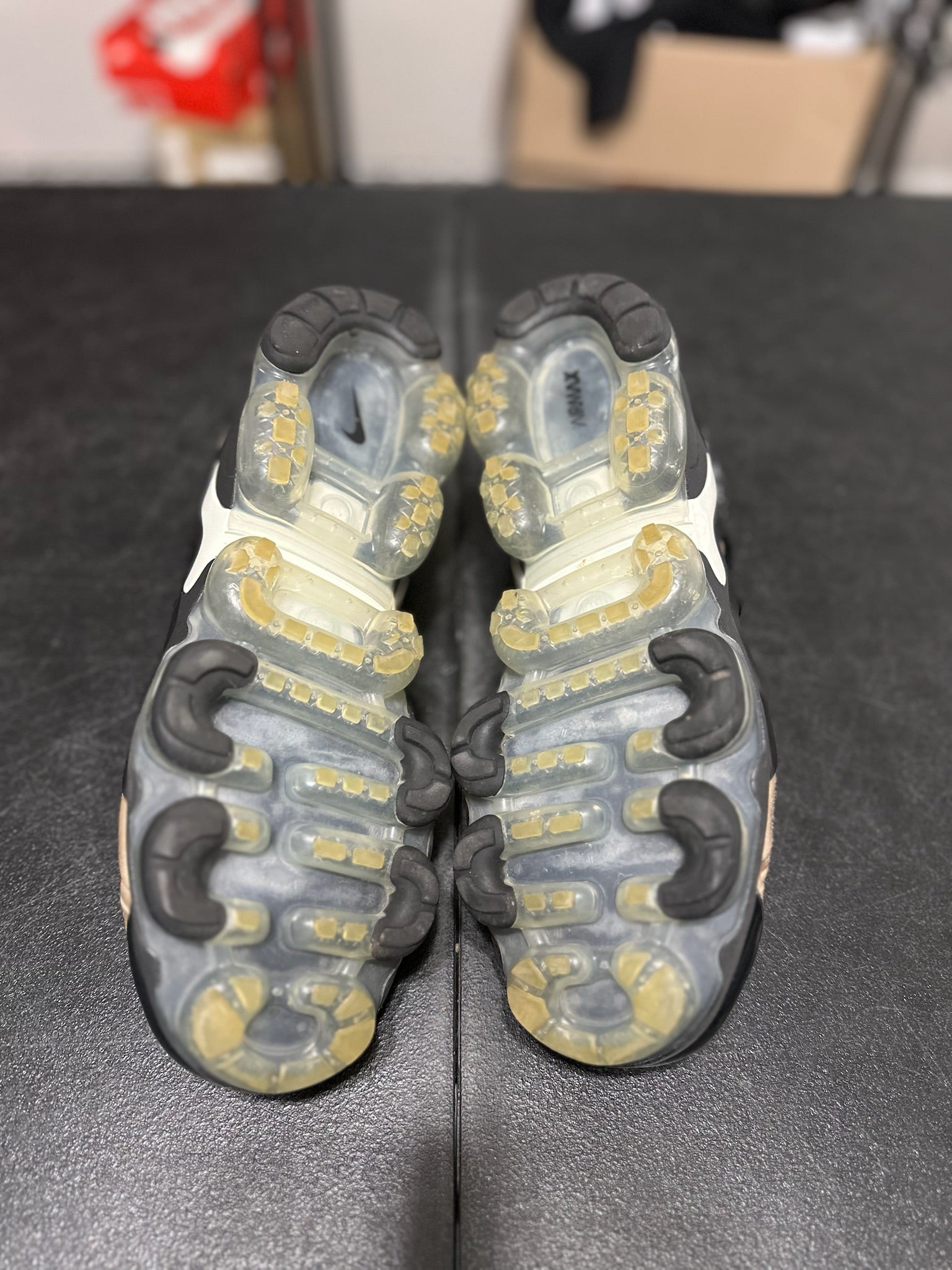 Size 11.5 - VaporMax Plus Beige Black