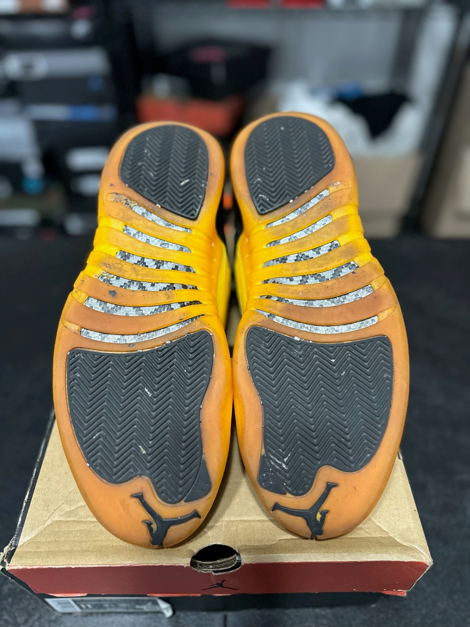 Size 11 - J12 Black University Gold