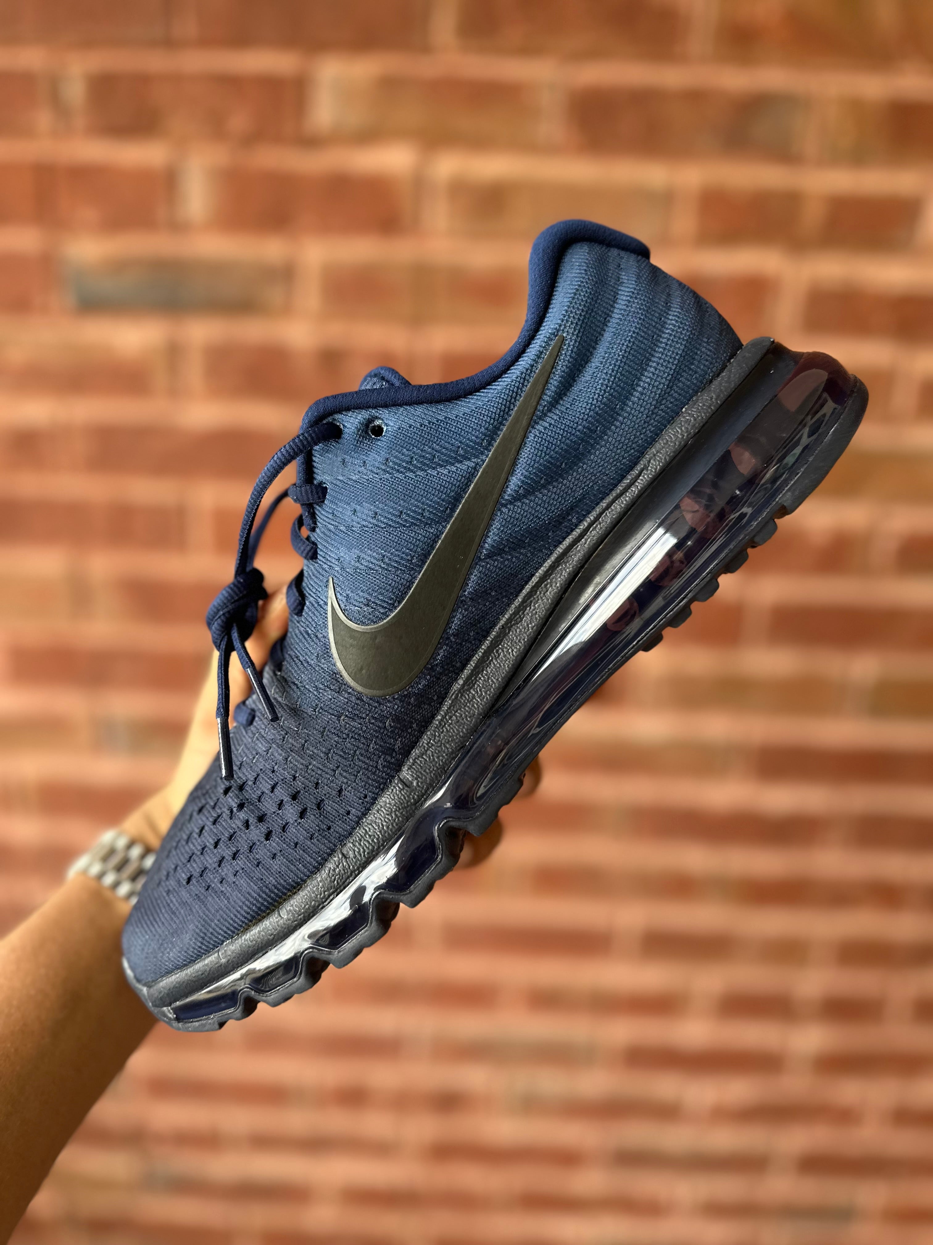 Size 9.5 - Nike air max 2017 binary blue