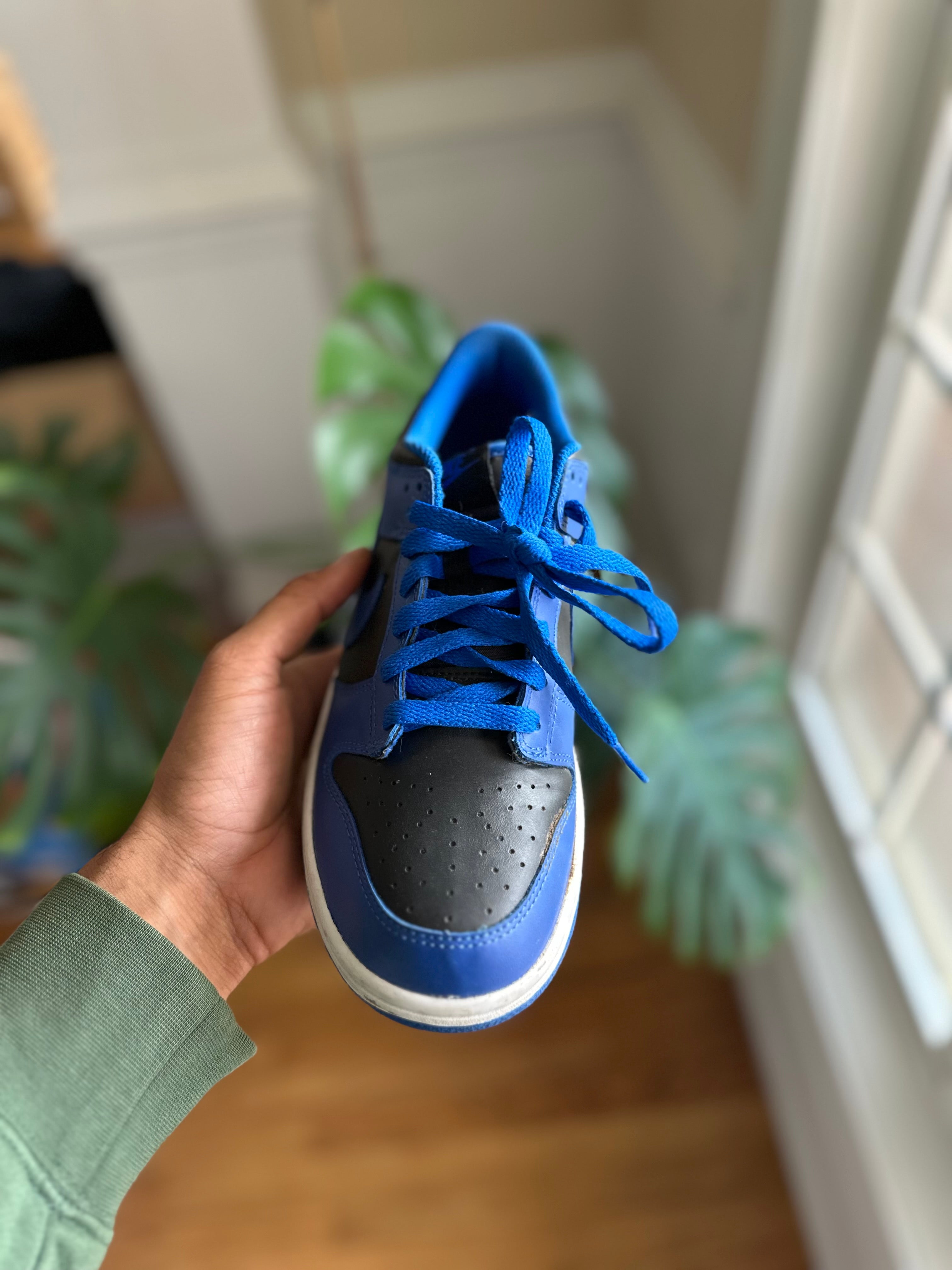 Size 7y - dunk low hyper cobalt