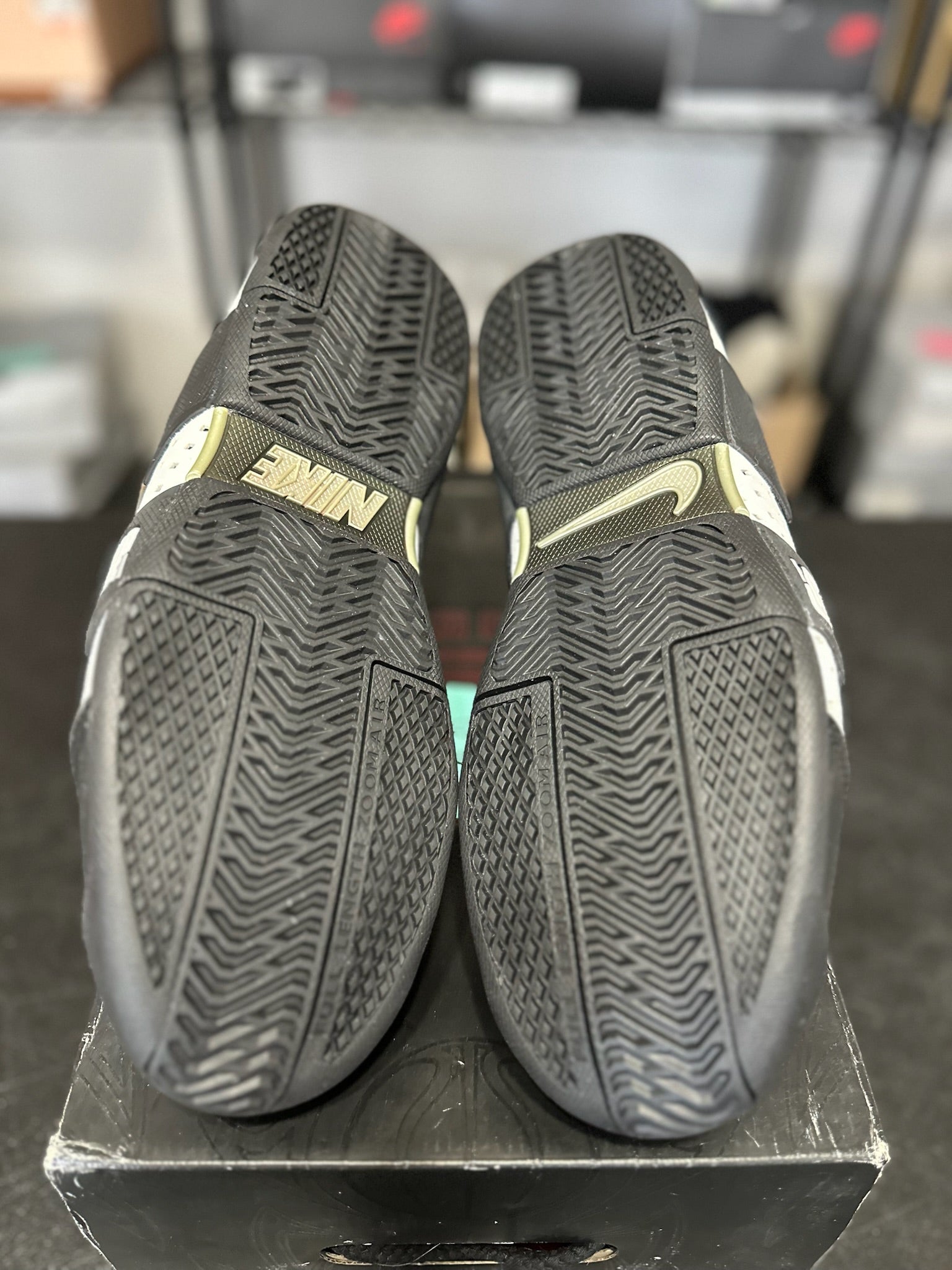 Size 13 - LeBron 20-5-5 White Metallic Silver Black