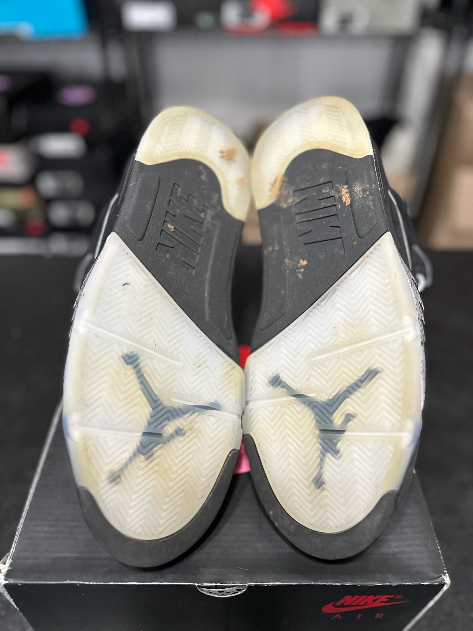 Size 10.5 - J5 Black Metallic Reimagined