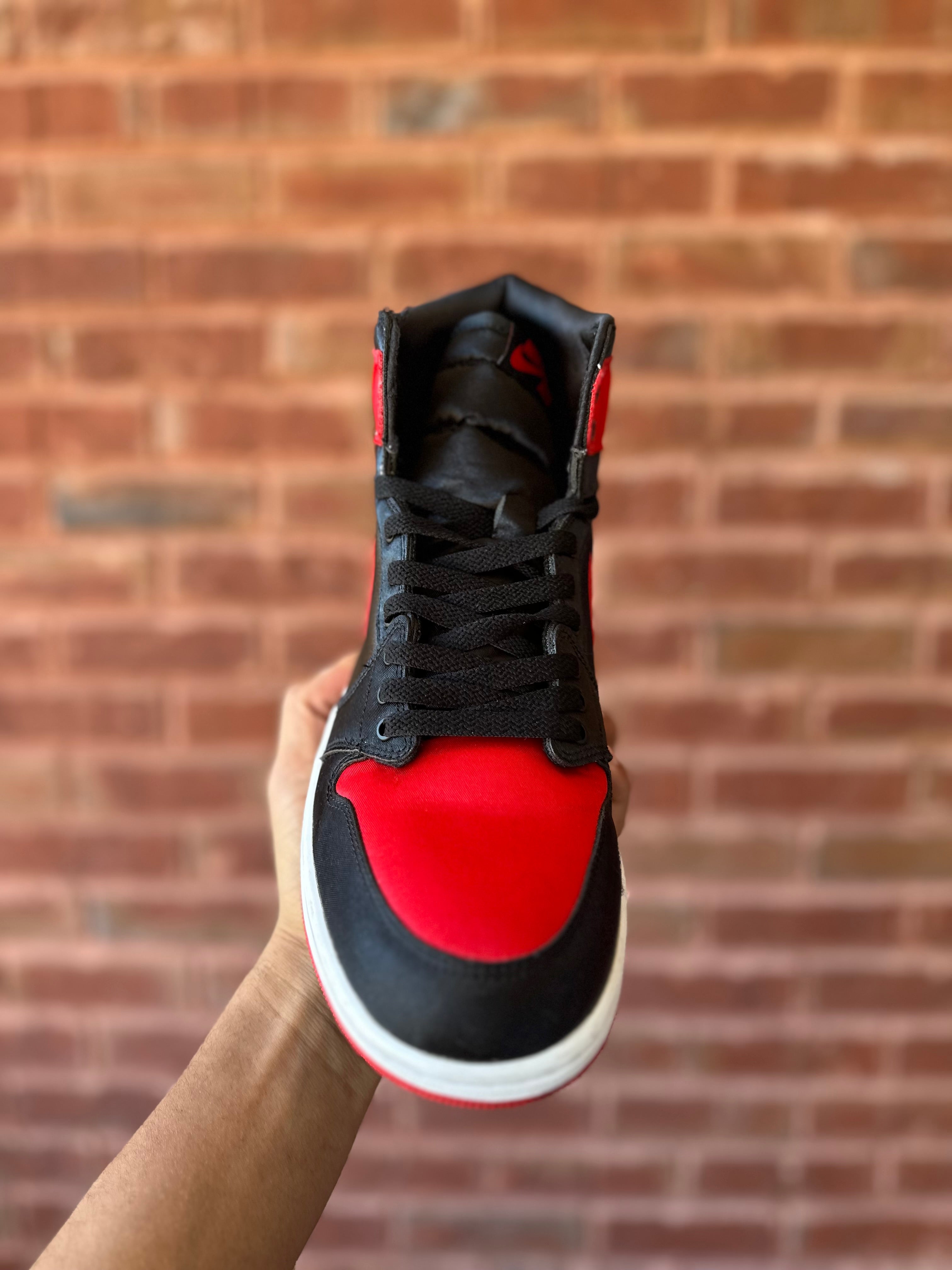 Size 11.5W - J1 Satin bred