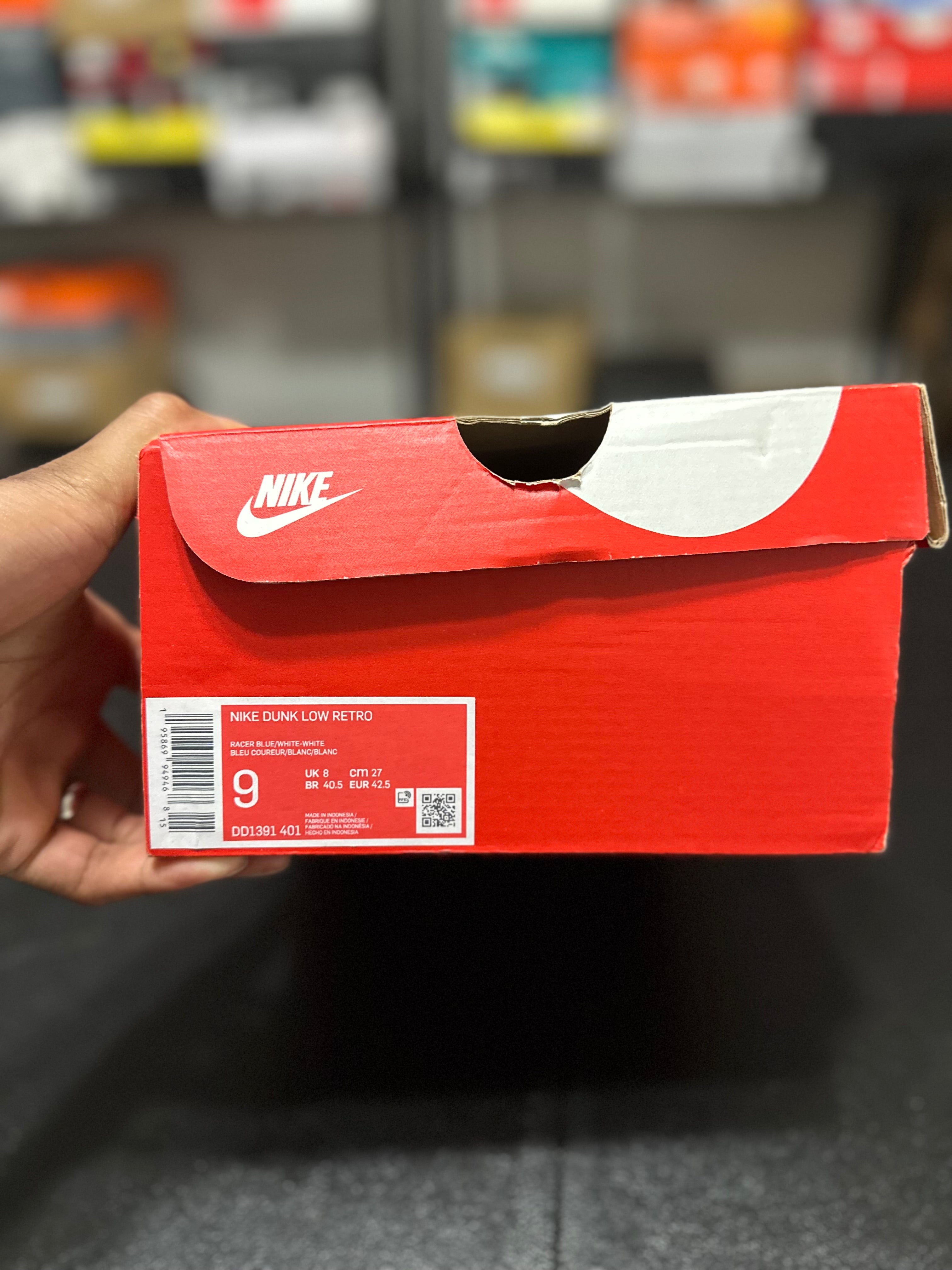 Size 9 - dunk low racer