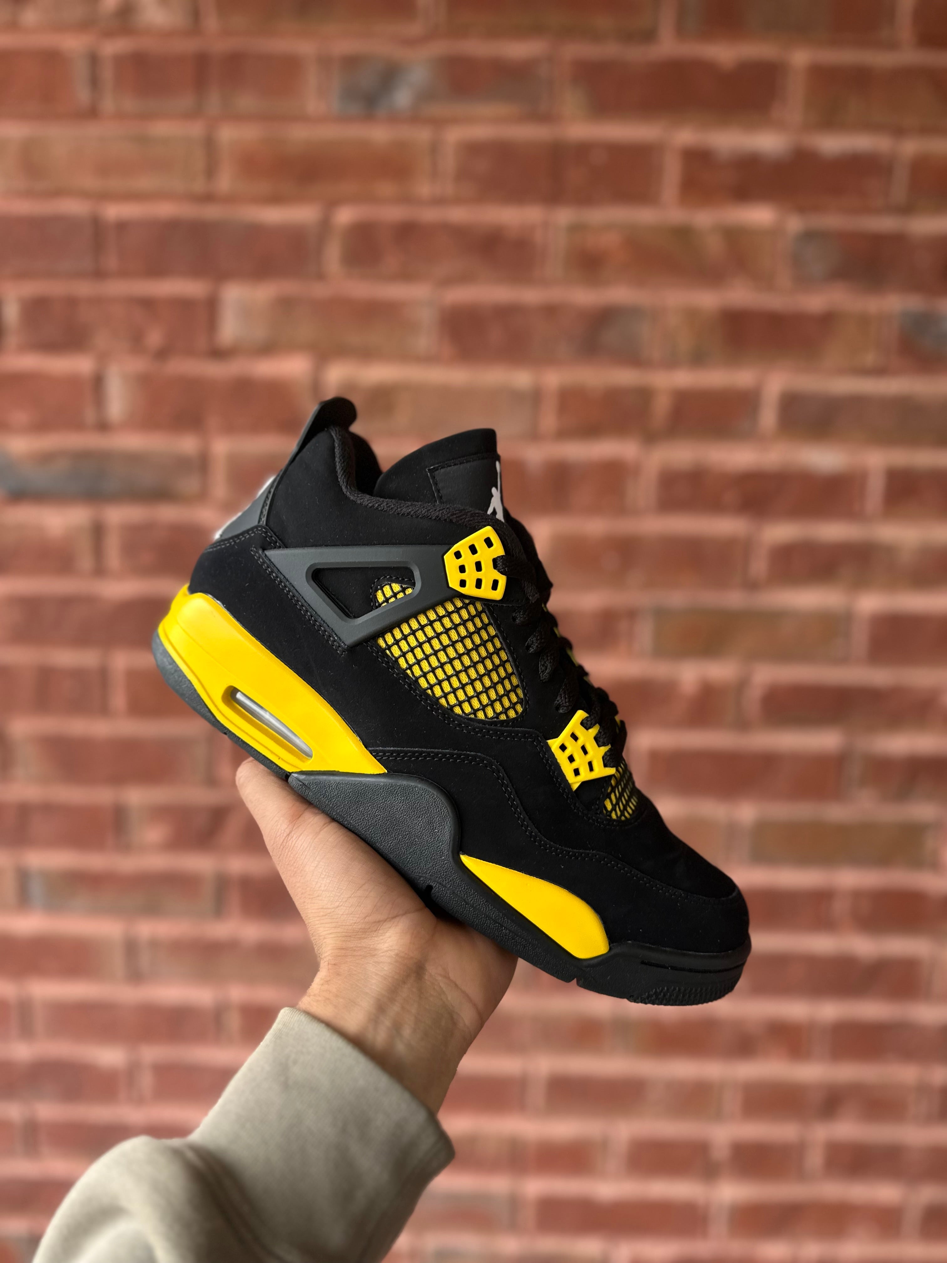 Size 9.5 - J4 yellow thunder