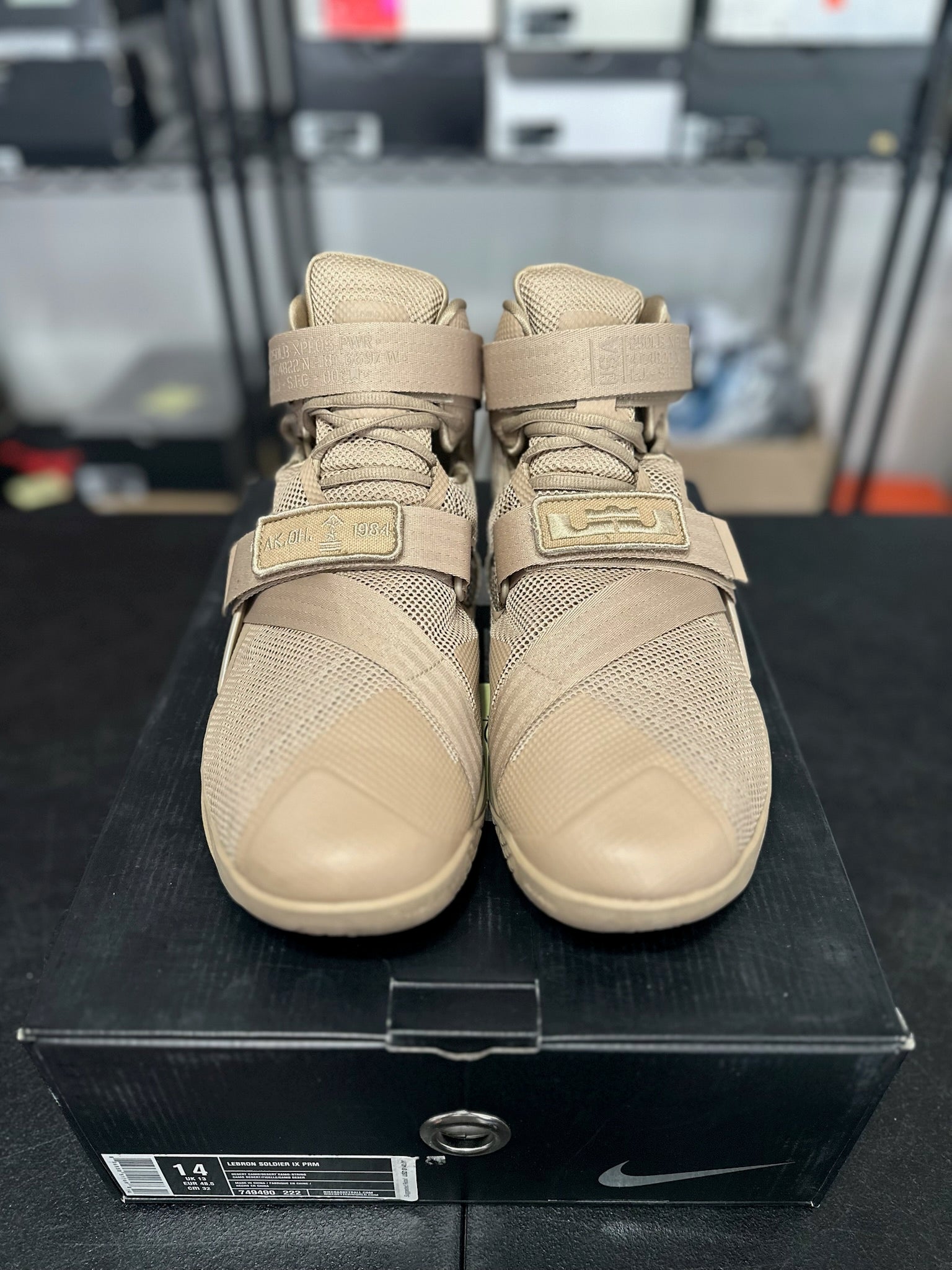 Size 14 - LeBron 9 PRM Desert Camo