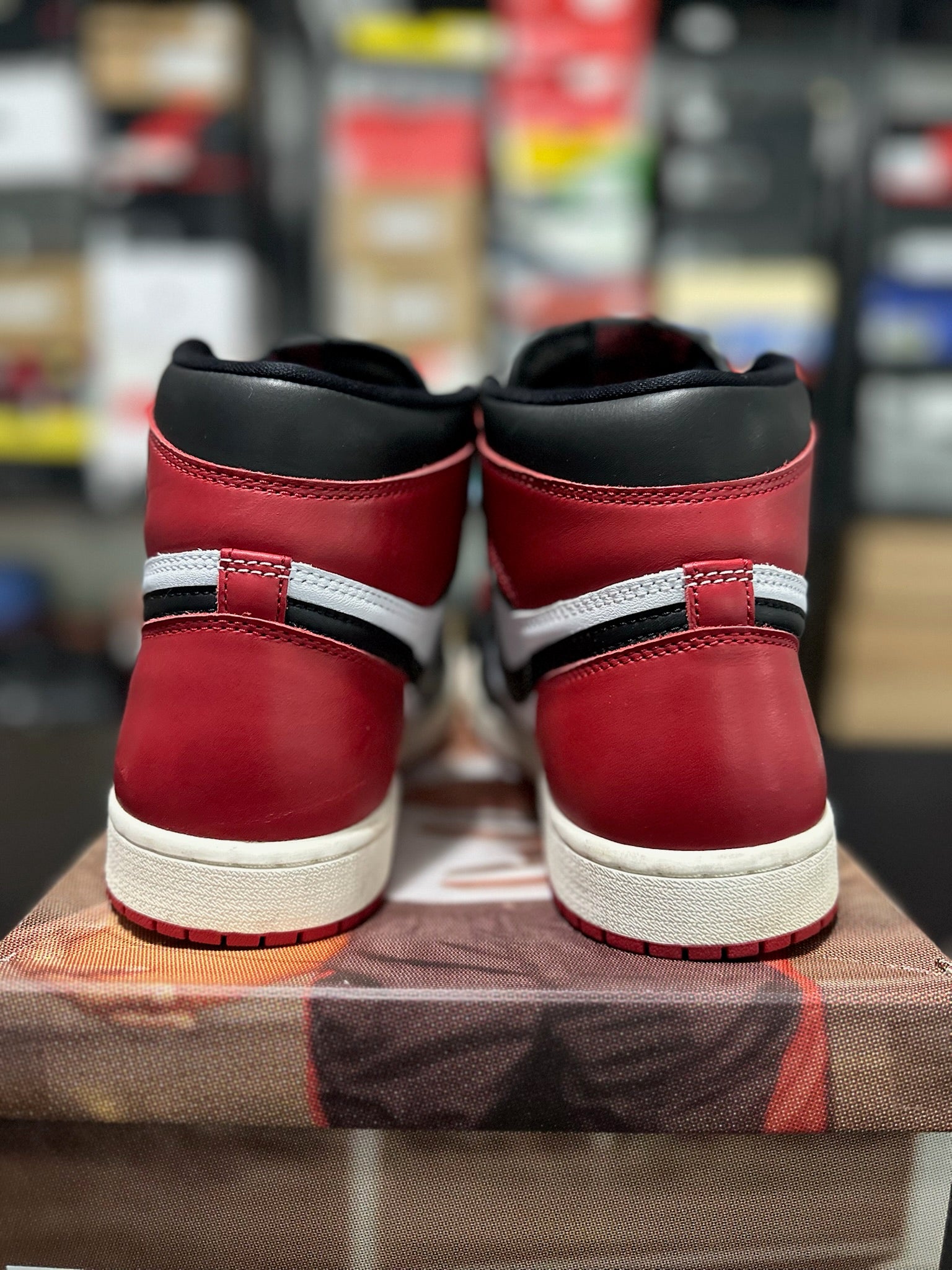 Size 9.5 - J1 High Black Toe Reimagined