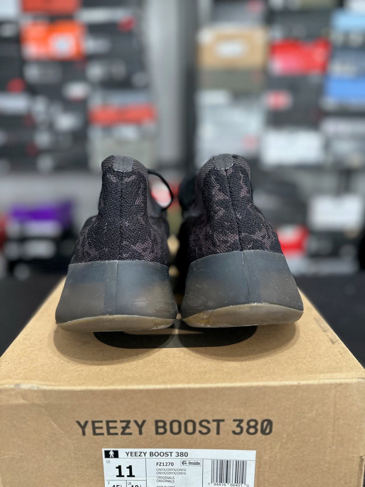 Size 11 - Yzy boost 380 onyx