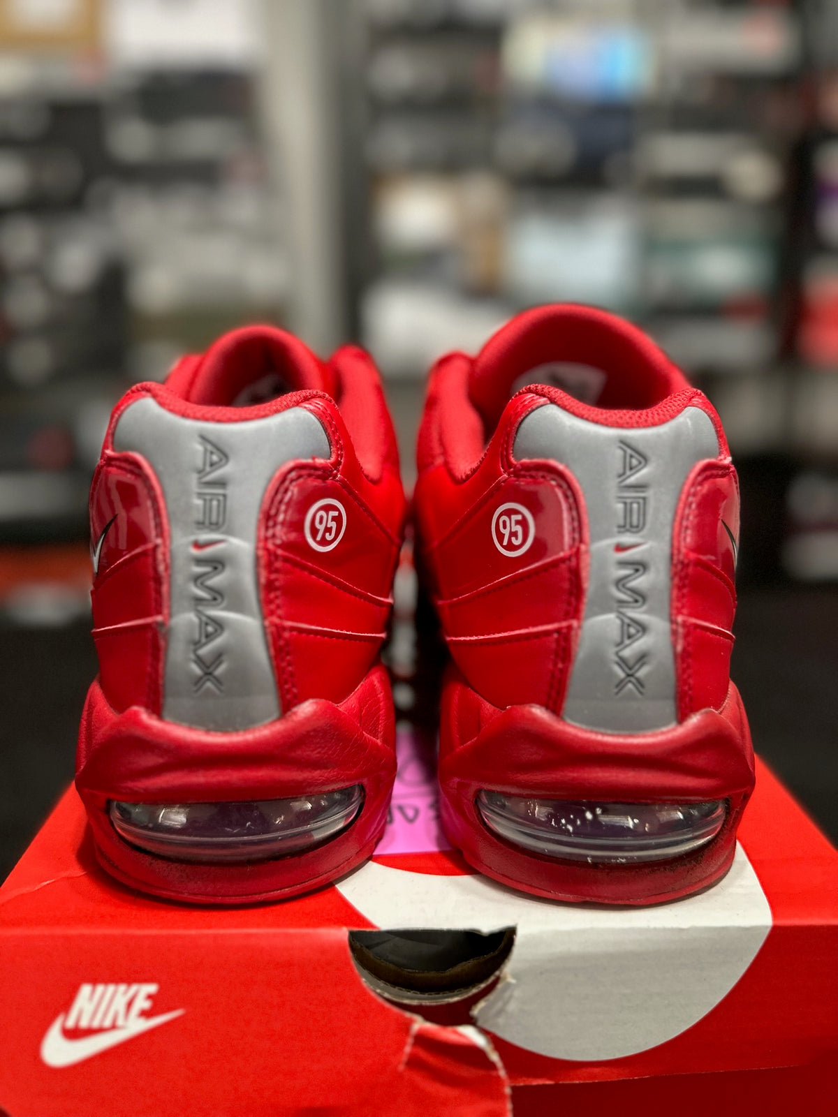 Size 11 - am 95 big bubble total 90 university red