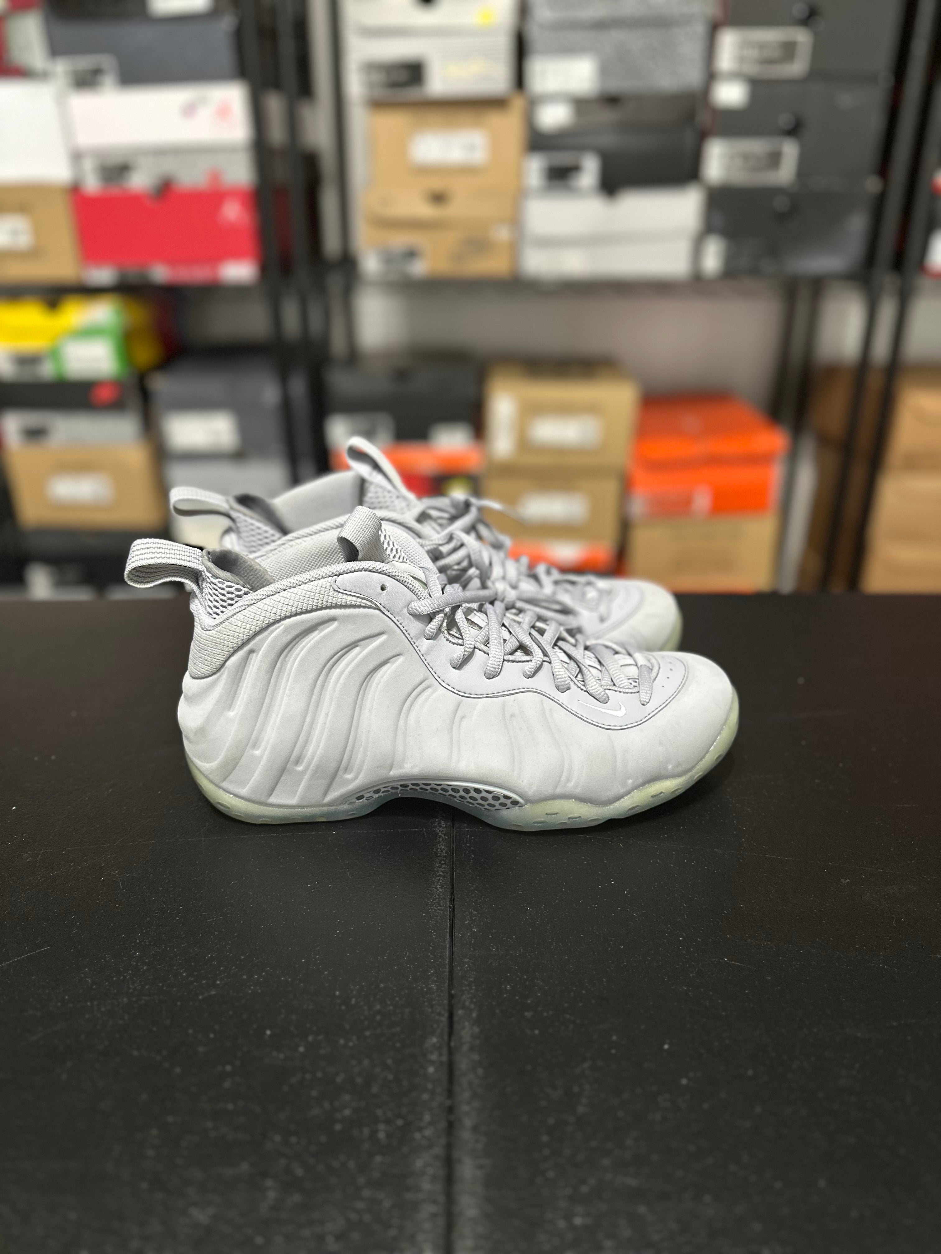 Size 10 - Foamposite wolf grey