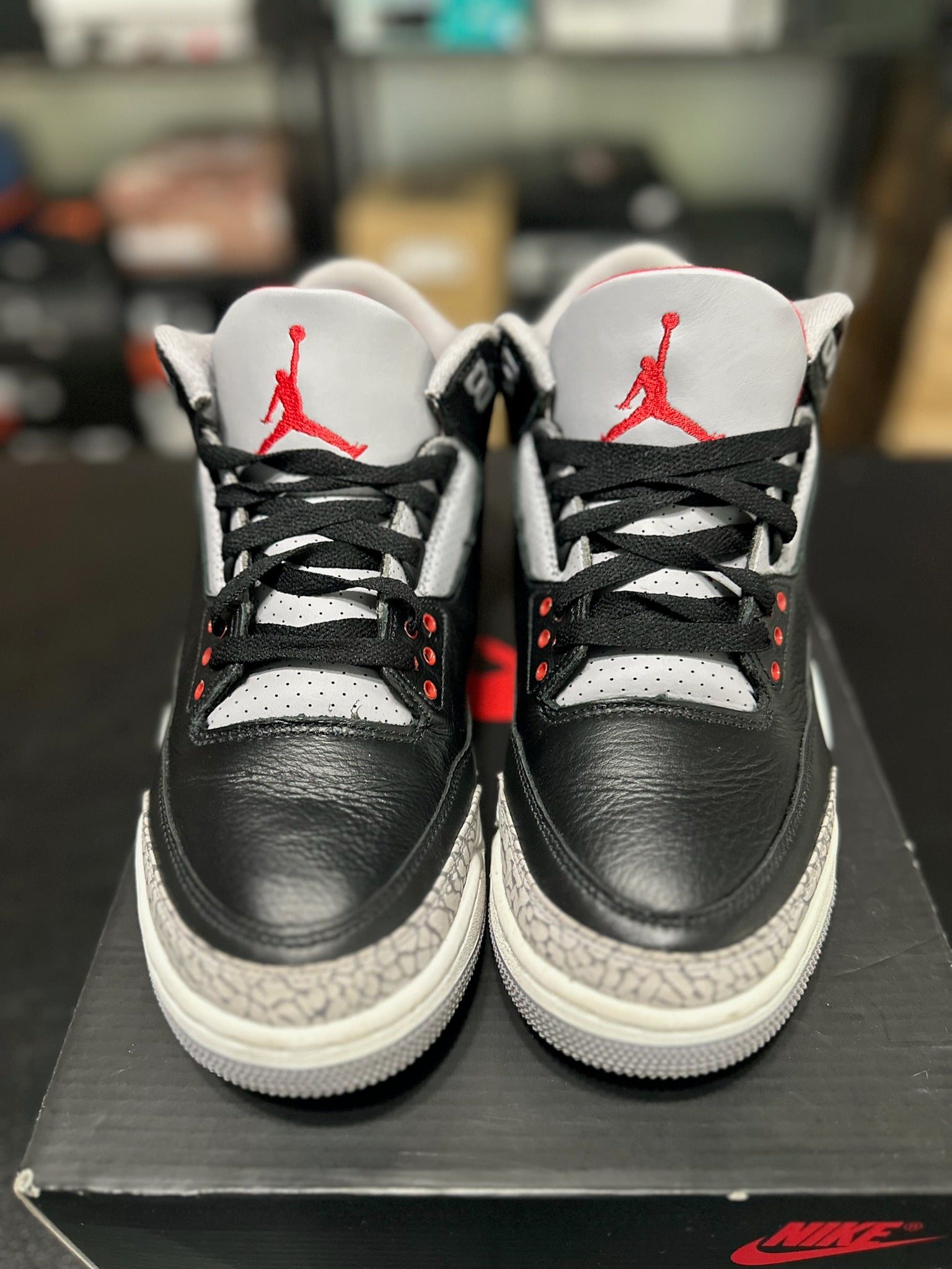 Size 9.5 - J3 Black Cement Reimagined