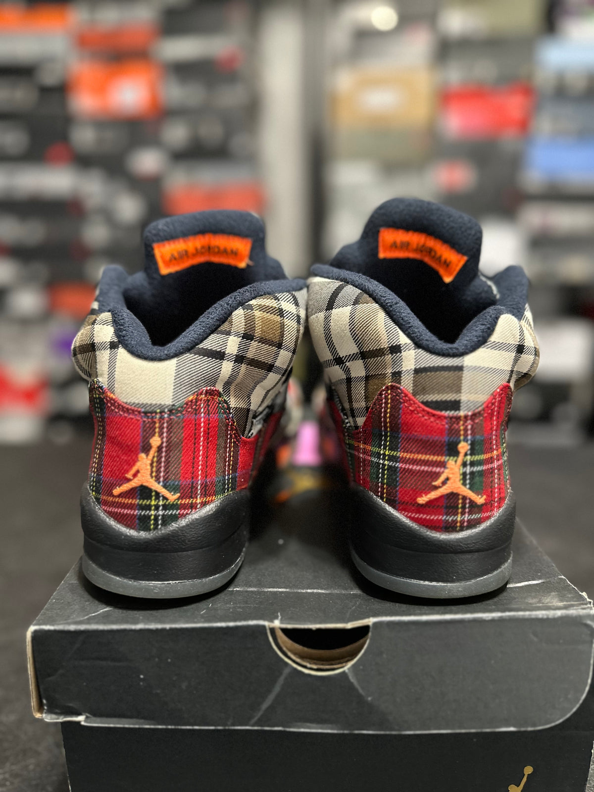 Size 7y - J5 plaid