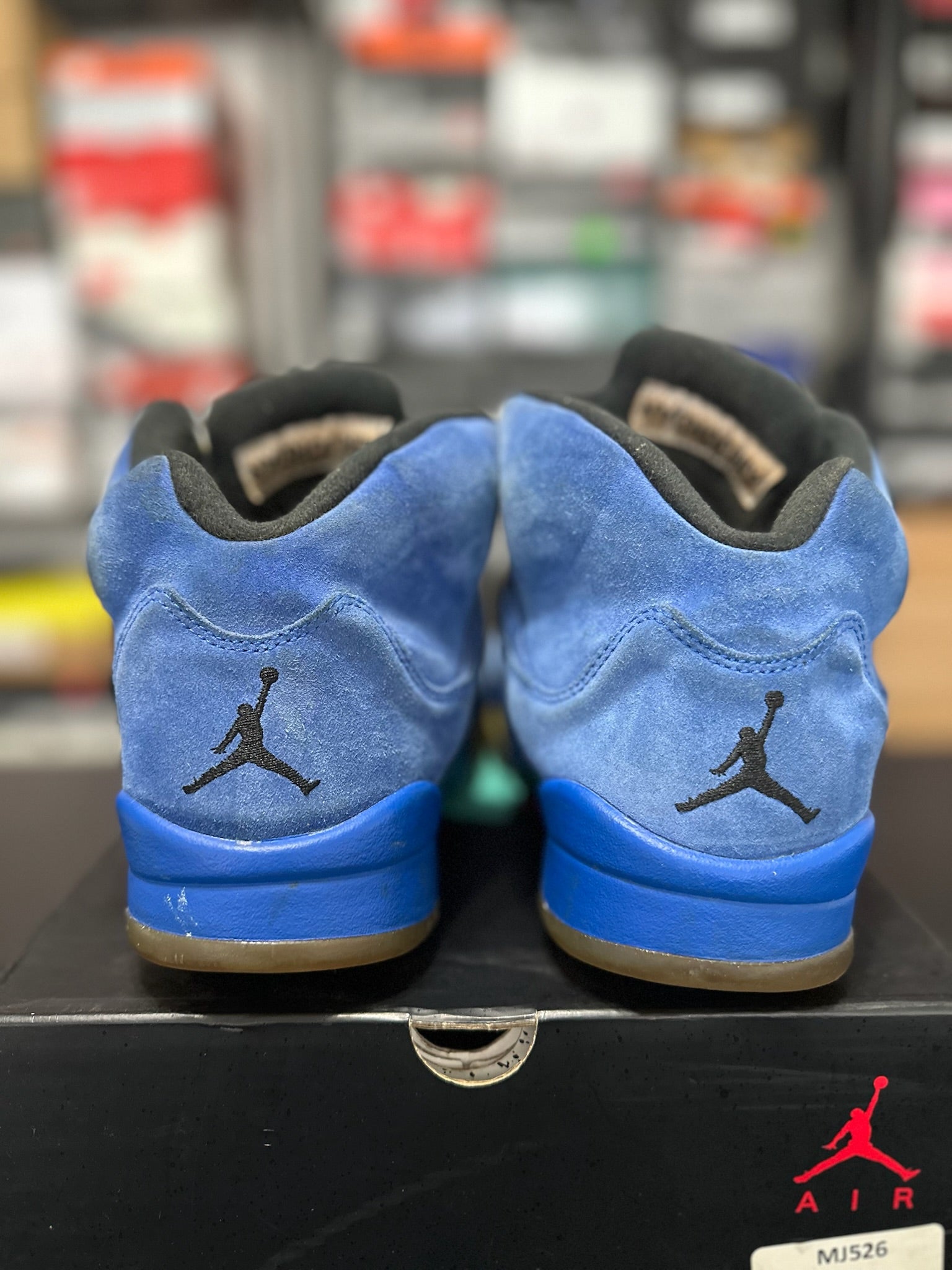 Size 8.5 - J5 Blue Suede
