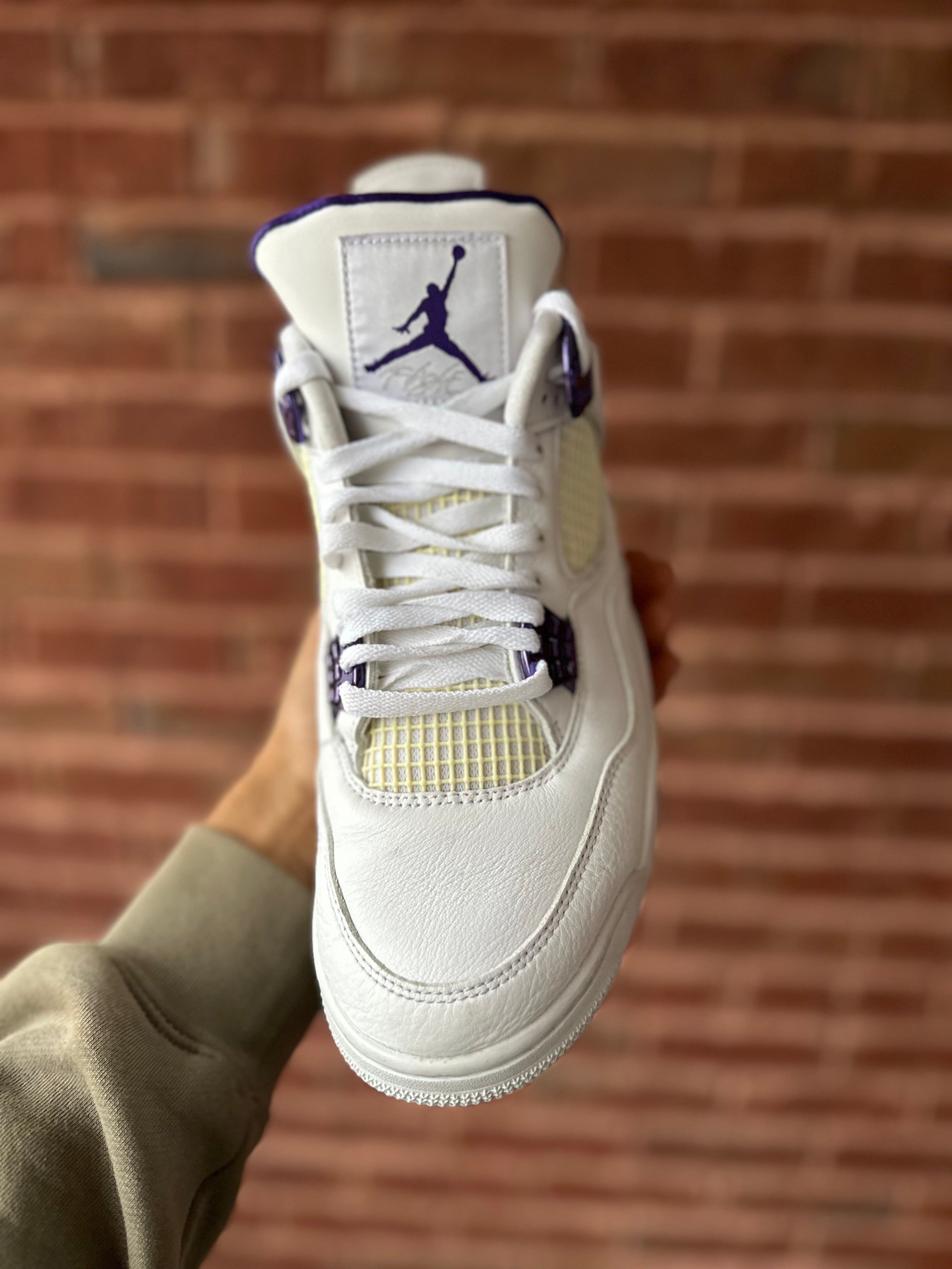 Size 10.5 - J4 purple metallic