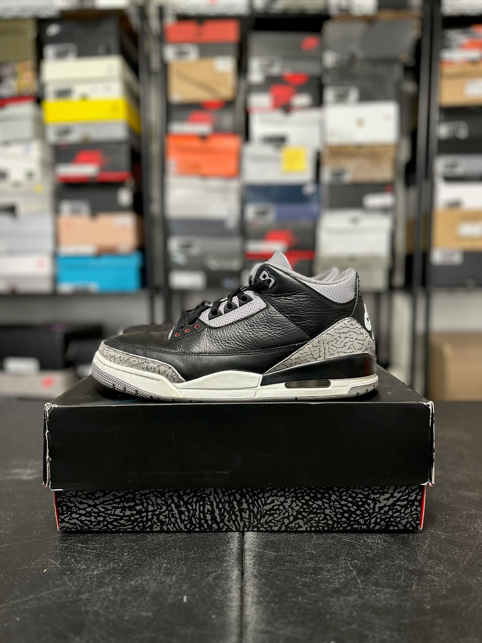 Size 11.5 - J3 Black Cement