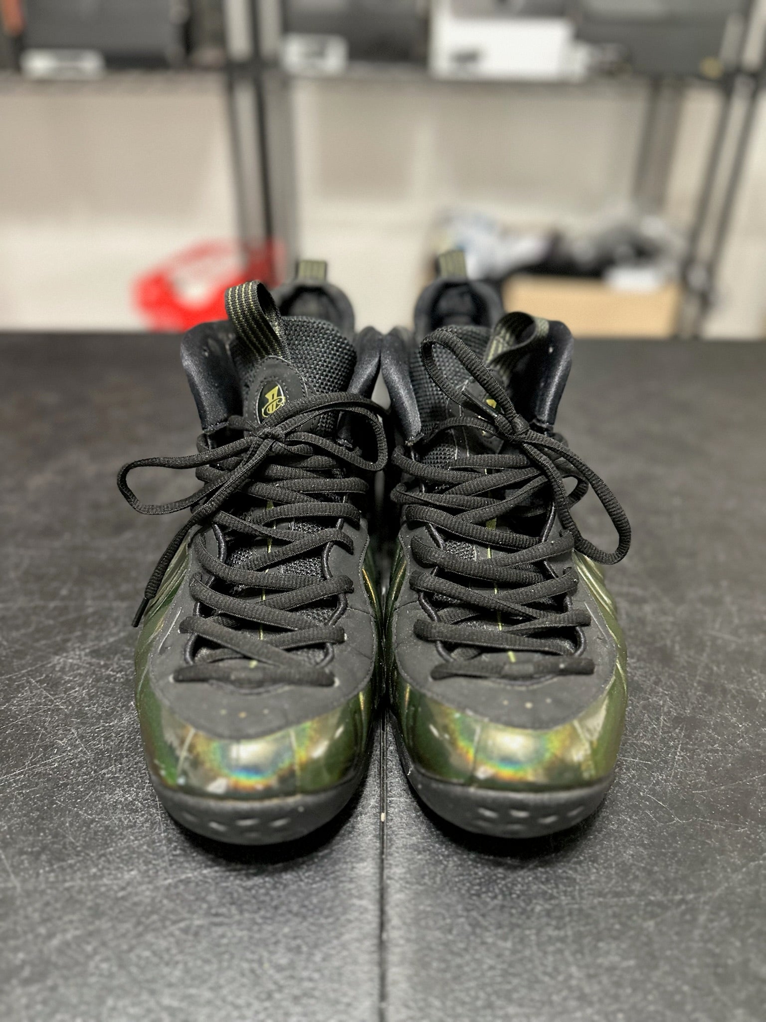 Size 13 - Foamposite Legion Green