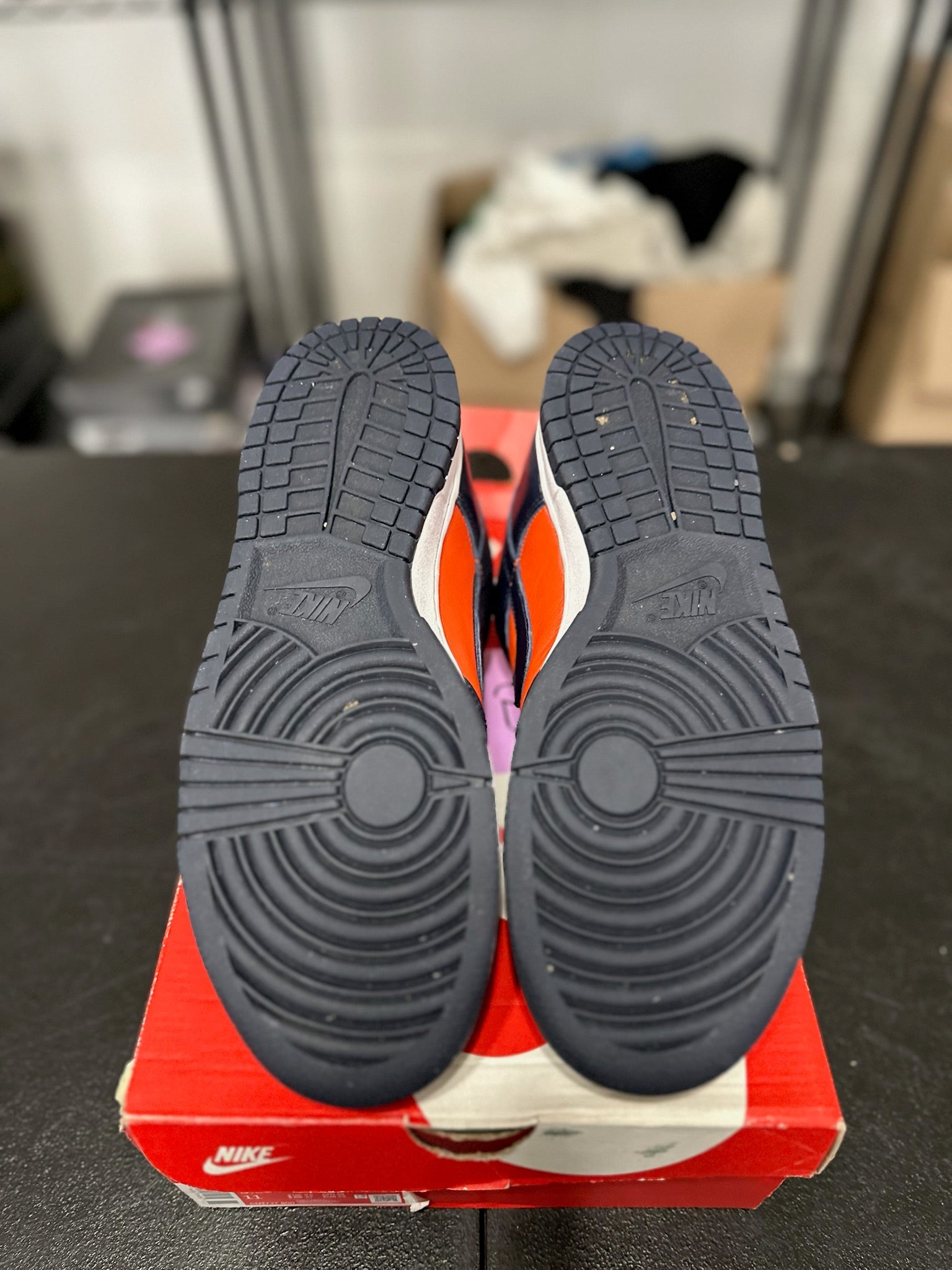 Size 9.5 - Dunk Low SP Champ Colors University Orange Marine