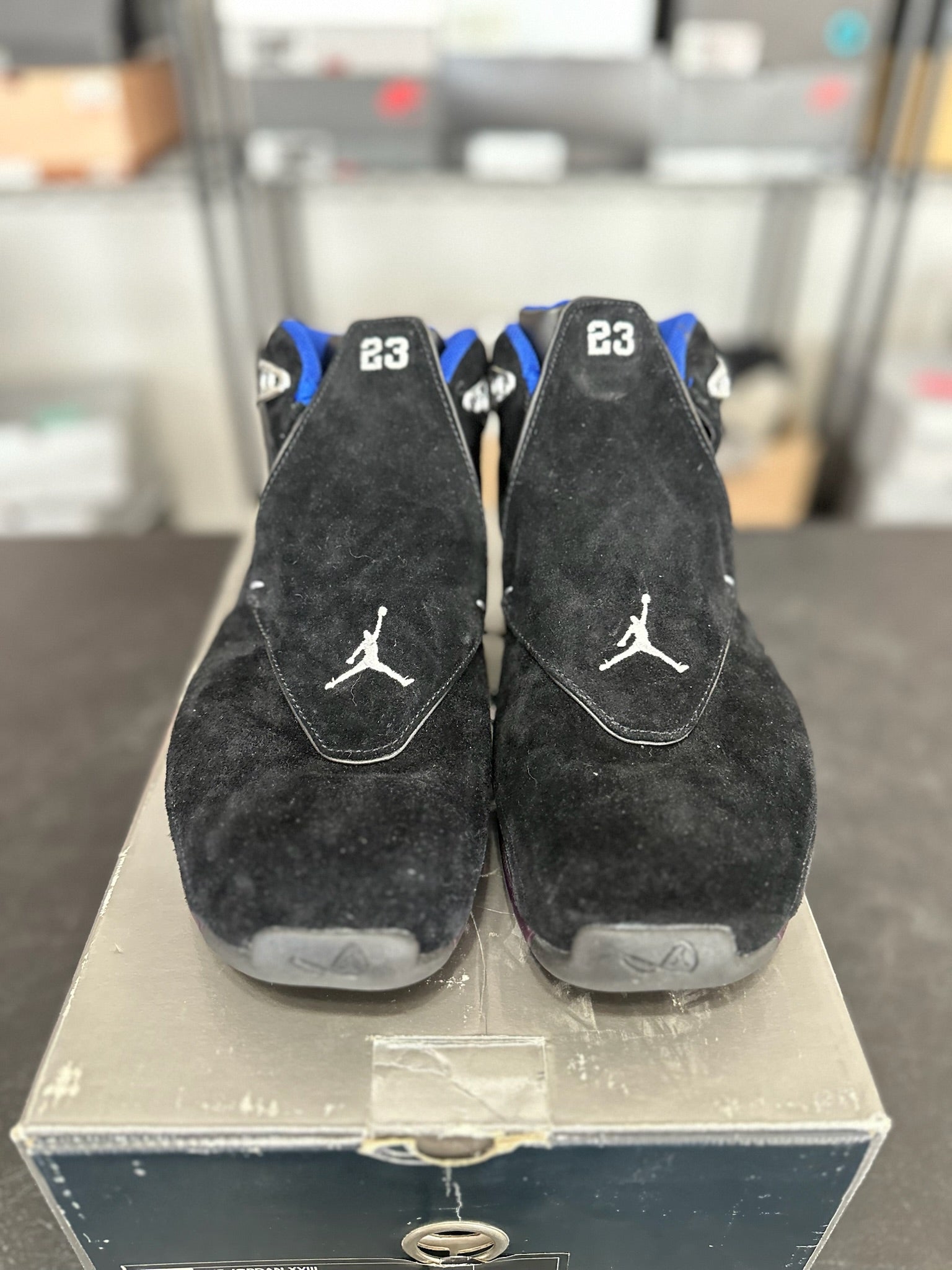 Size 12 - J18 Black Sport Royal