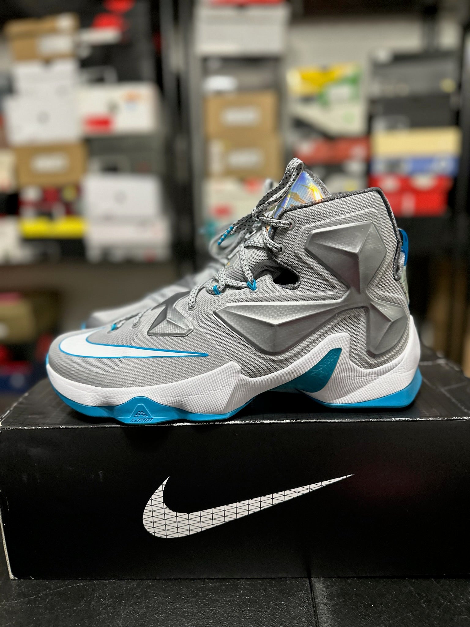 Size 12 - LeBron 13 Blue Lagoon
