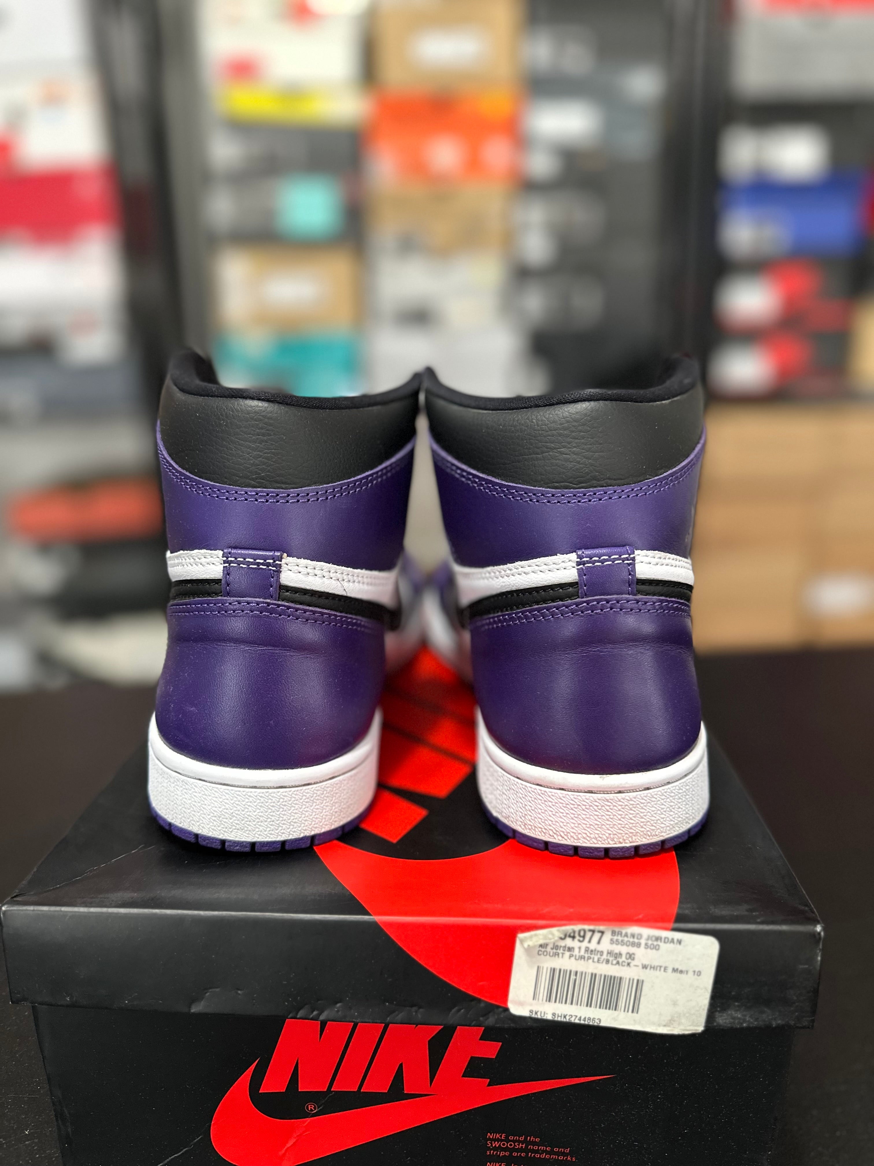 Size 10 - J1 court purple