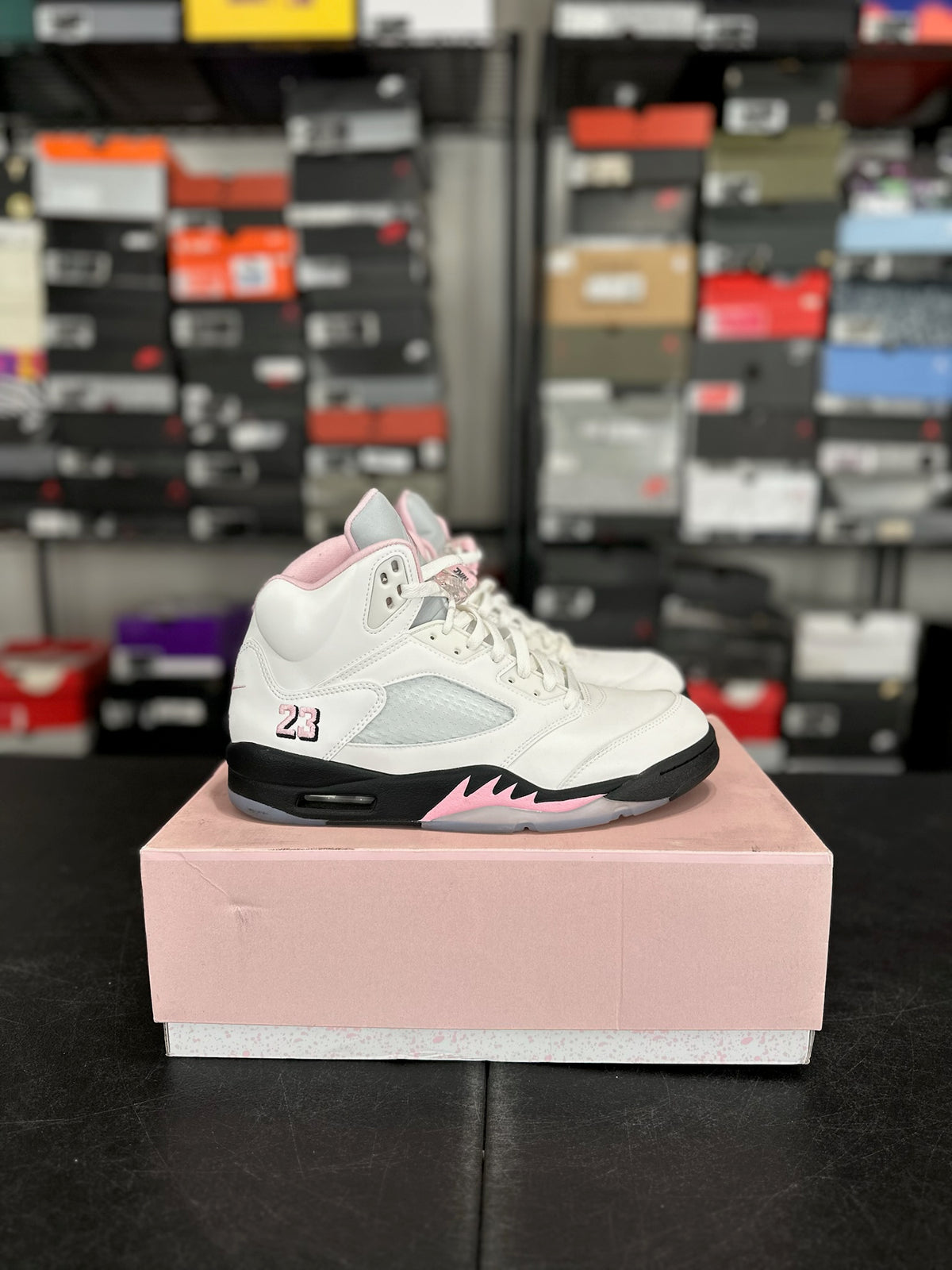 Size 9.5 - j5 medium soft pink