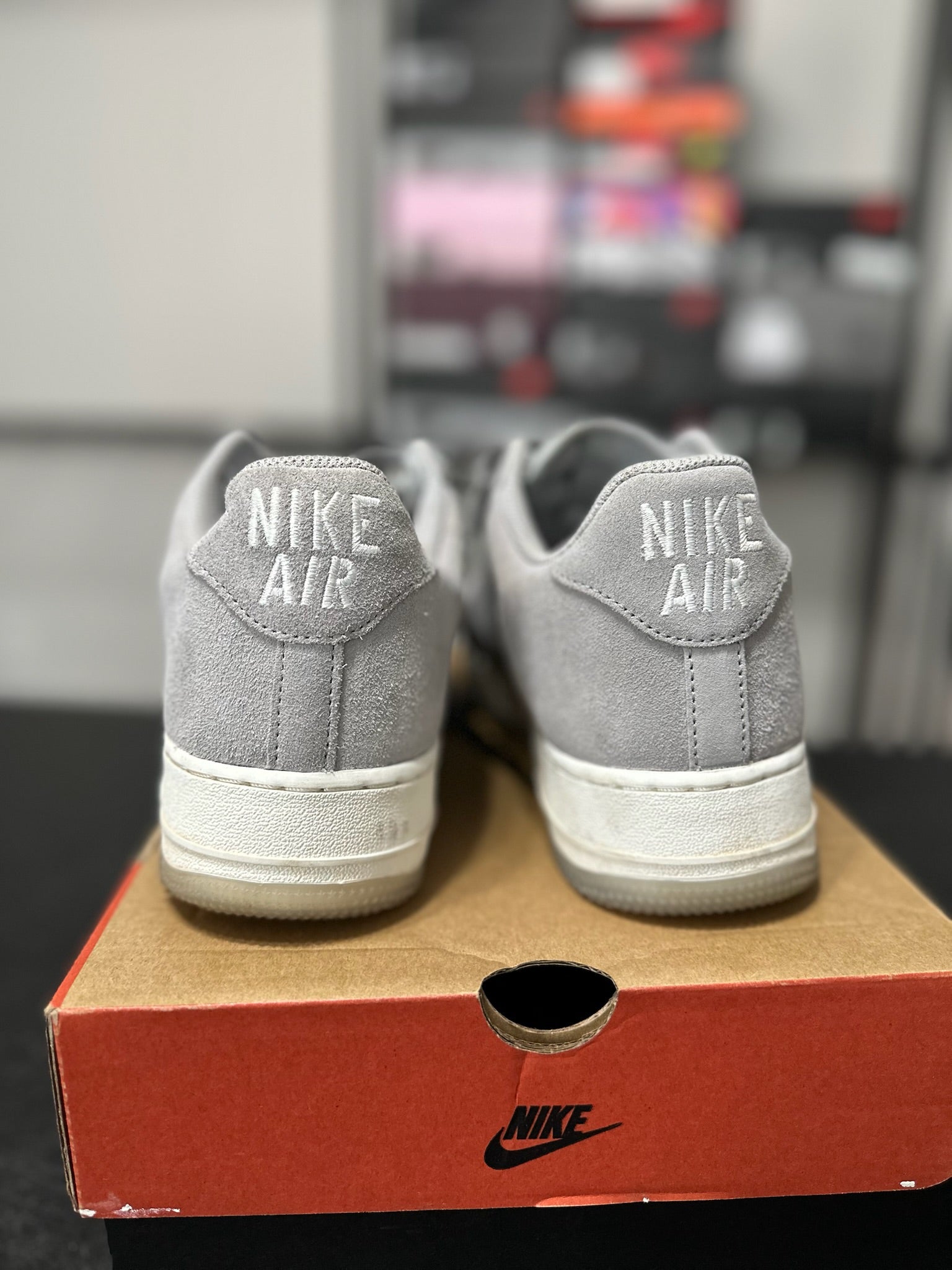 Size 10.5 - AF 1 Low Color of the Month Jewel Light Smoke Grey