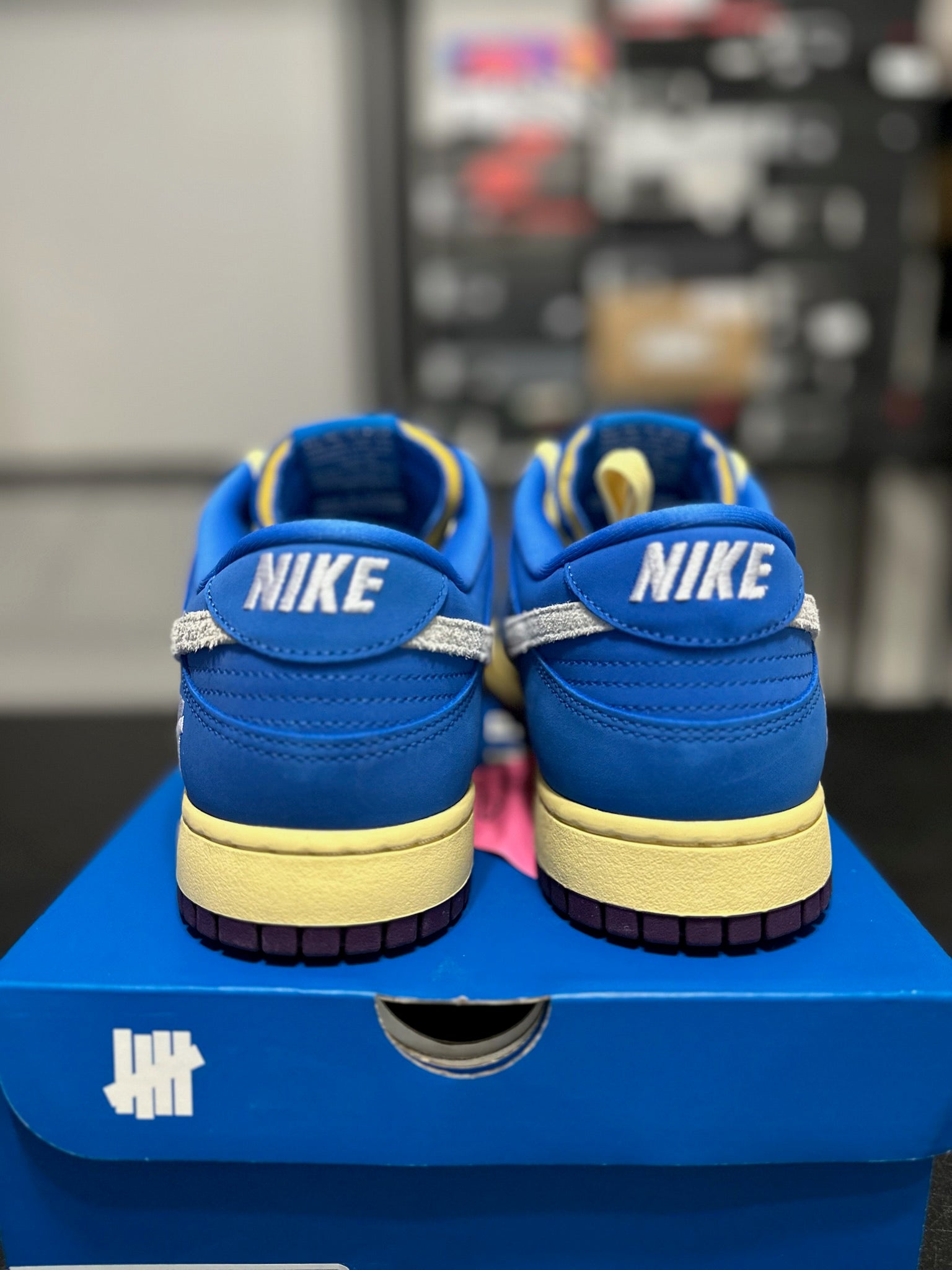 Size 13 - Dunk Low Undefeated 5 on it Dunk vs. AF1