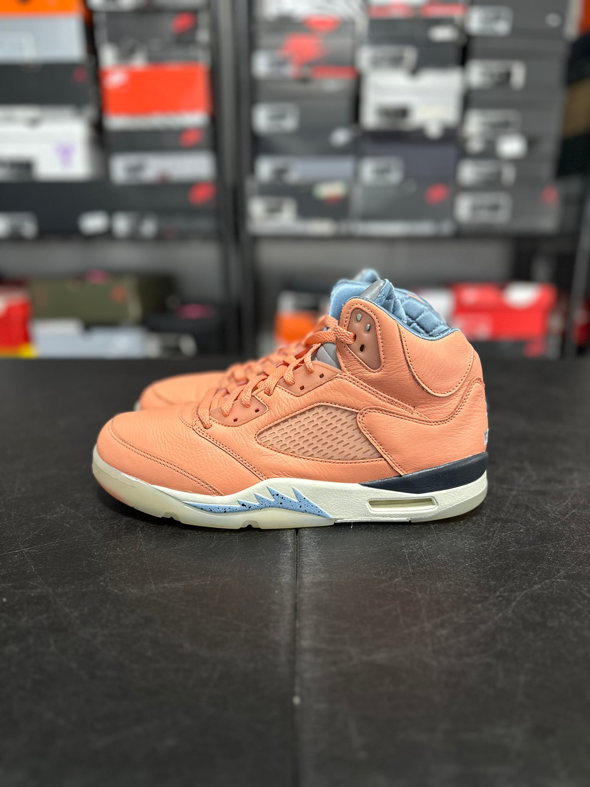 Size 10.5 - J5 DJ Khaled crimson bliss