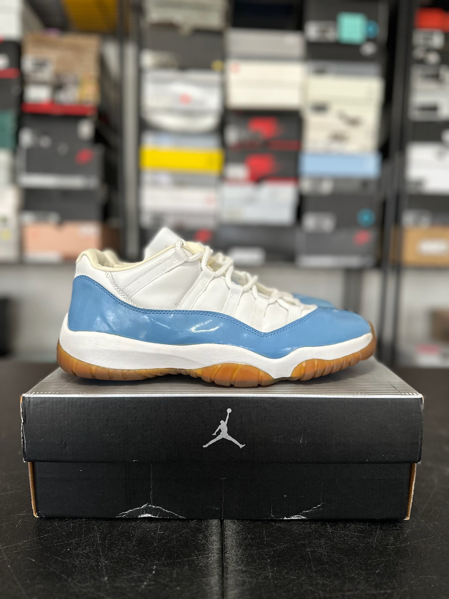 Size 12 - J11 Low Columbia Blue