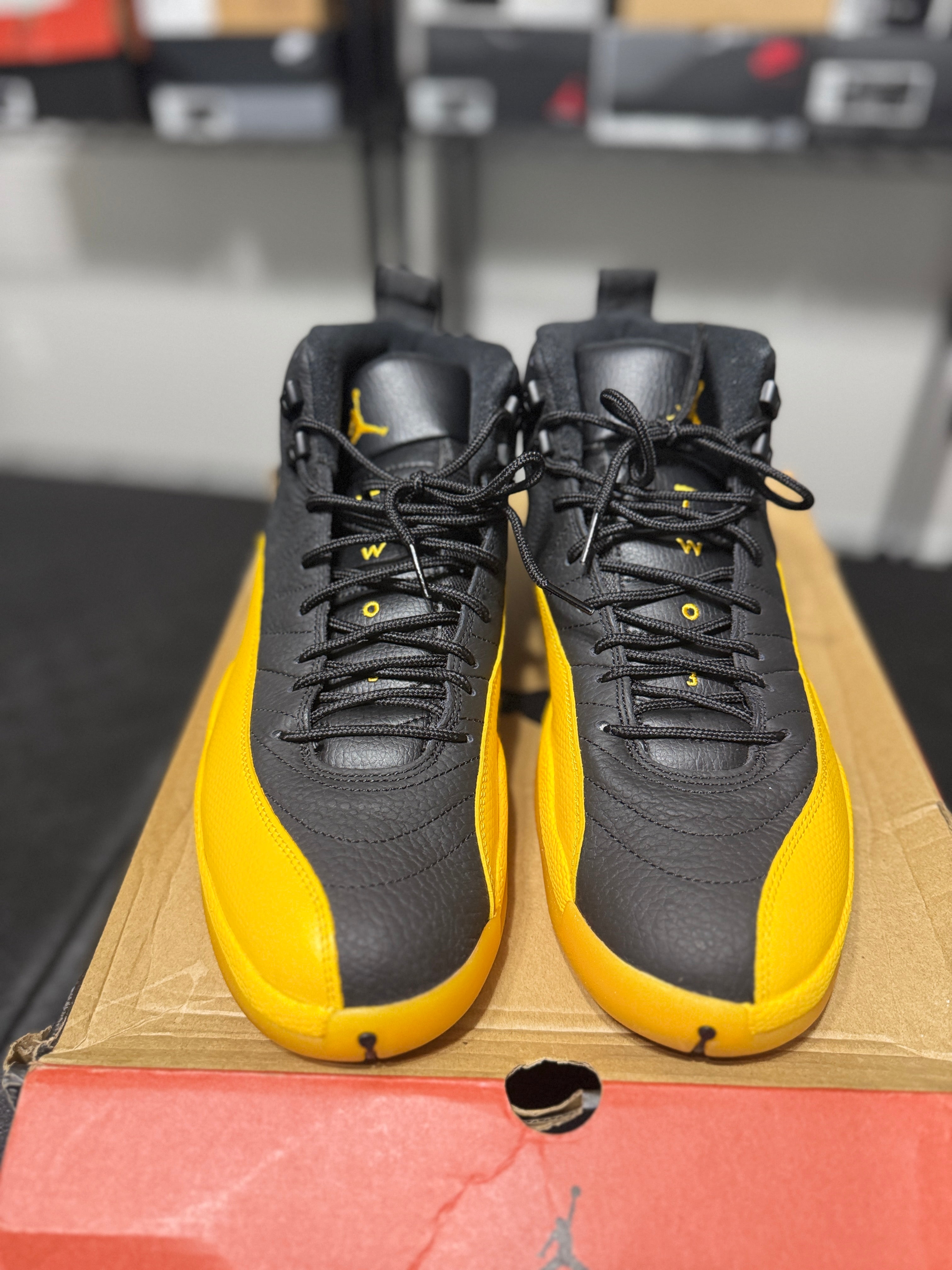 Size 11.5 - J12 university Gold