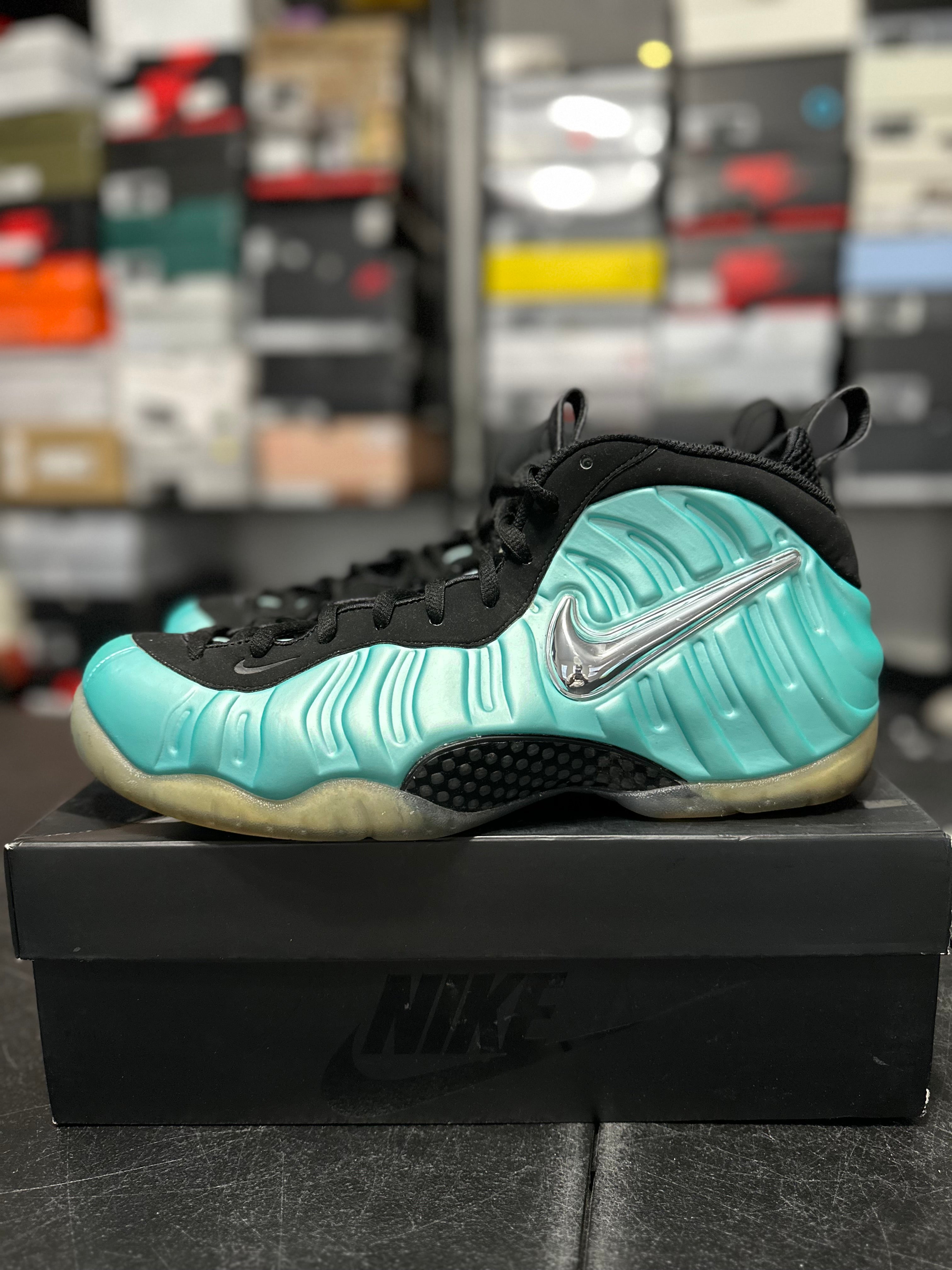 Size 12 - Foamposite pro island green