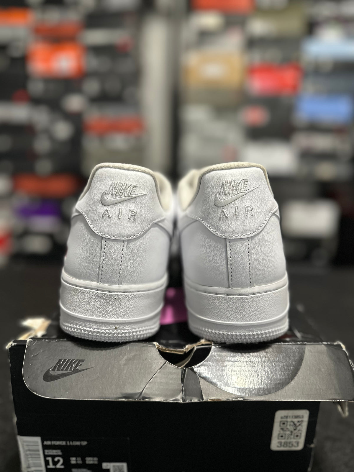 Size 12 - AF1 white Supreme