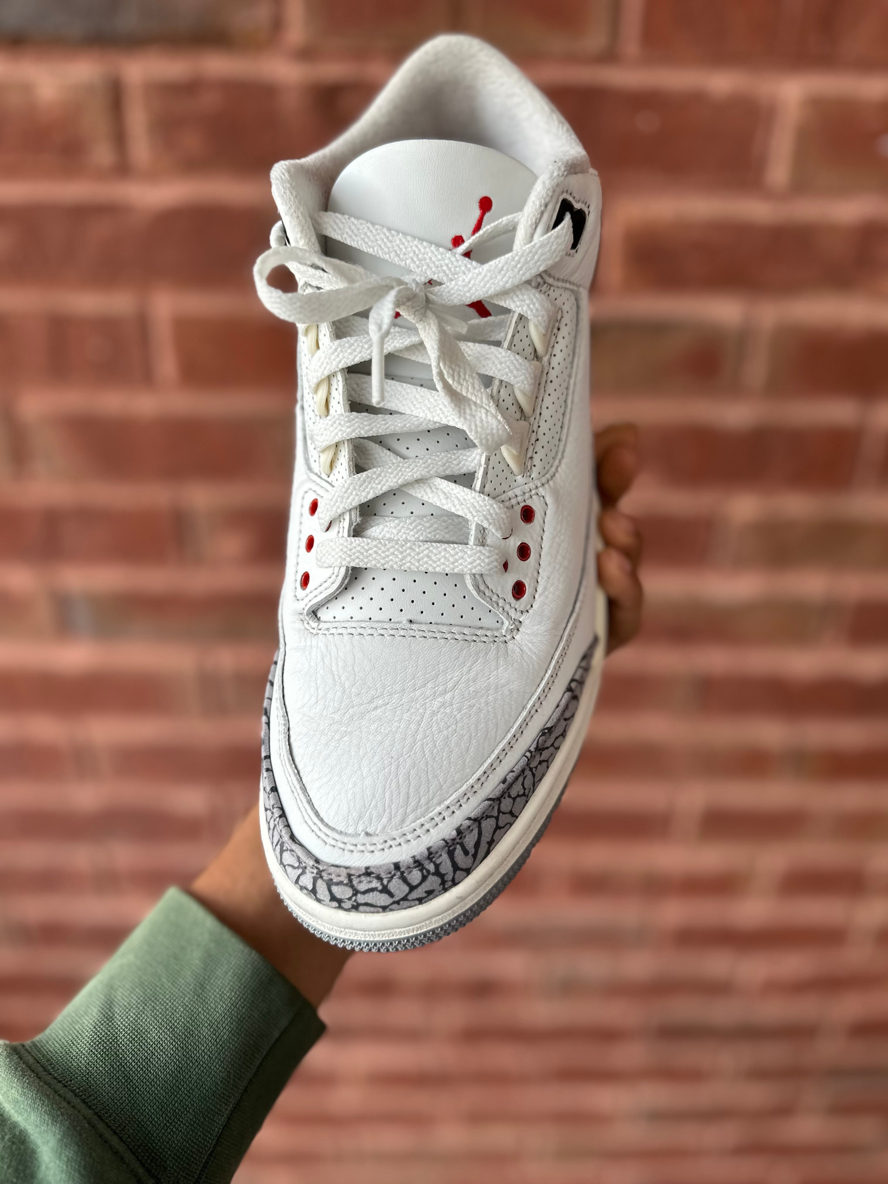 Size 9 - J3 white cement reimagined