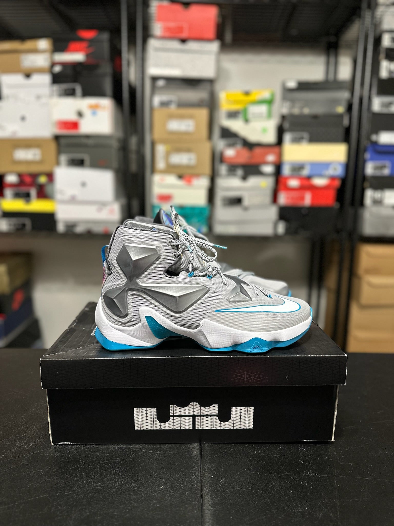 Size 12 - LeBron 13 Blue Lagoon