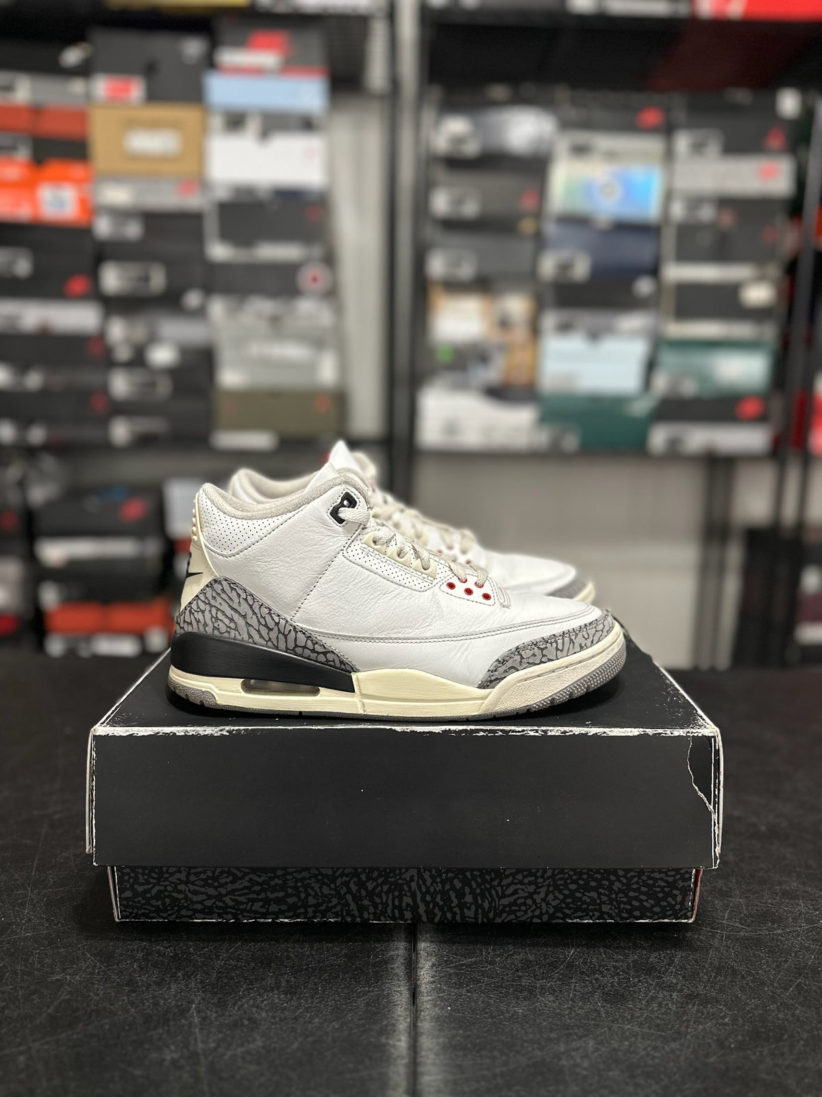 Size 9 - j3 white cement reimagined