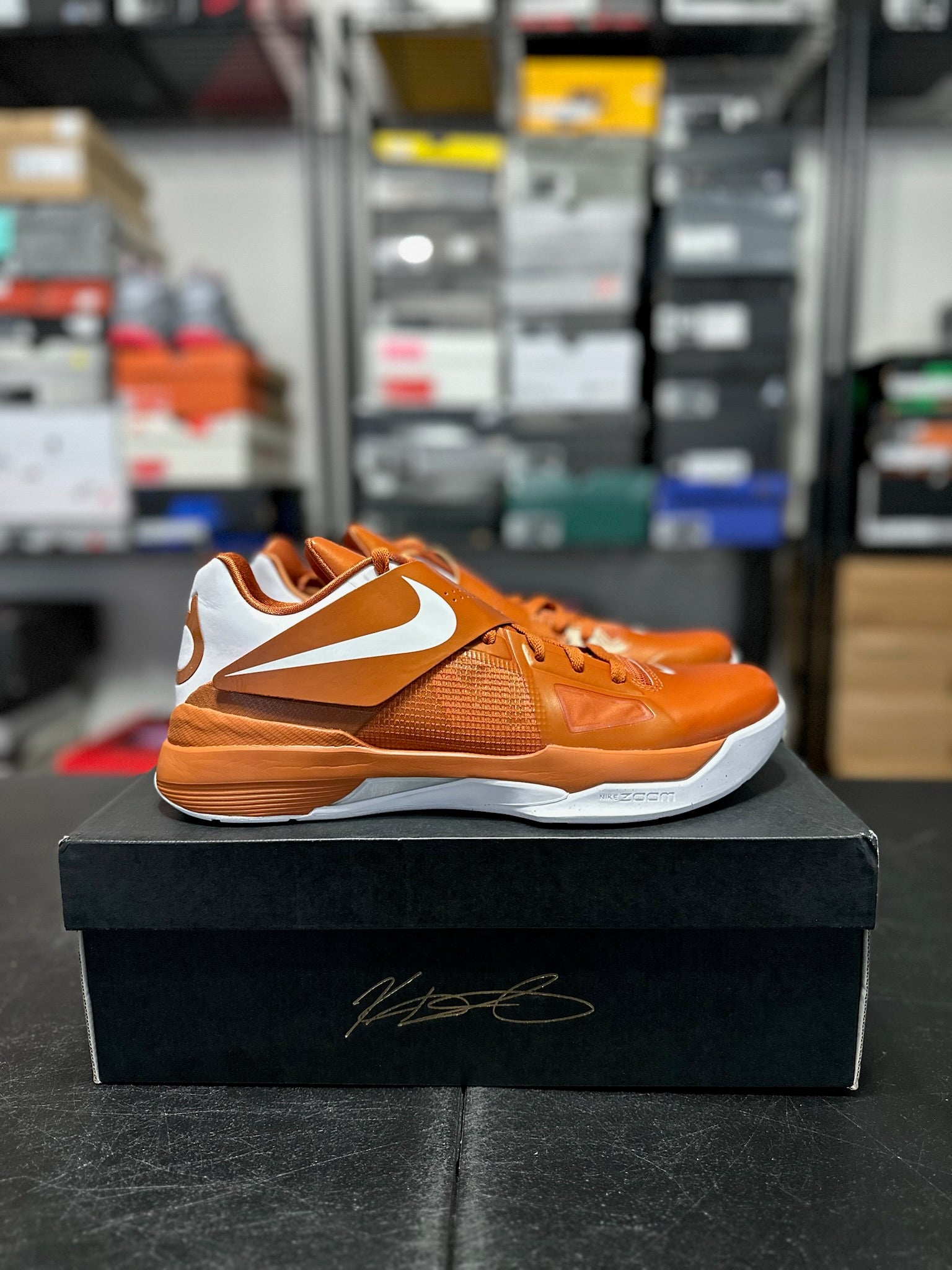 Size 11.5 - KD 4 Texas Longhorns DS