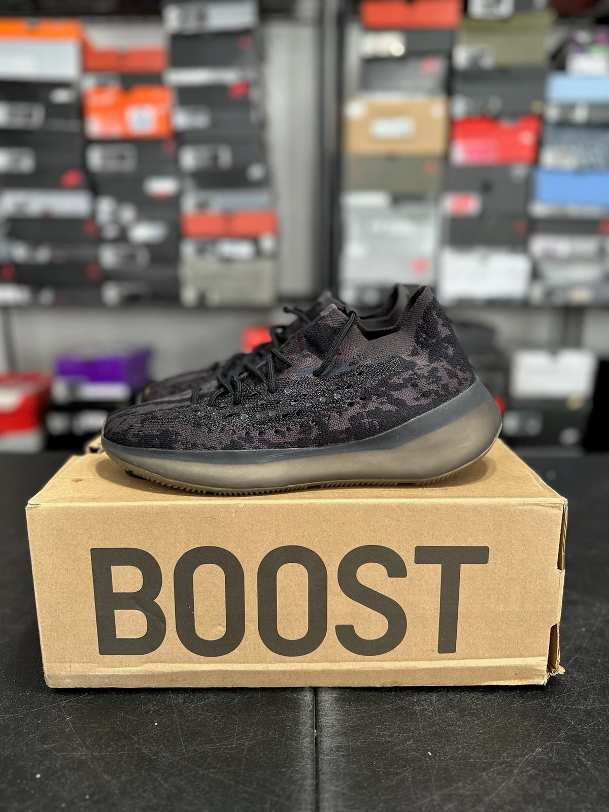 Size 11 - Yzy boost 380 onyx