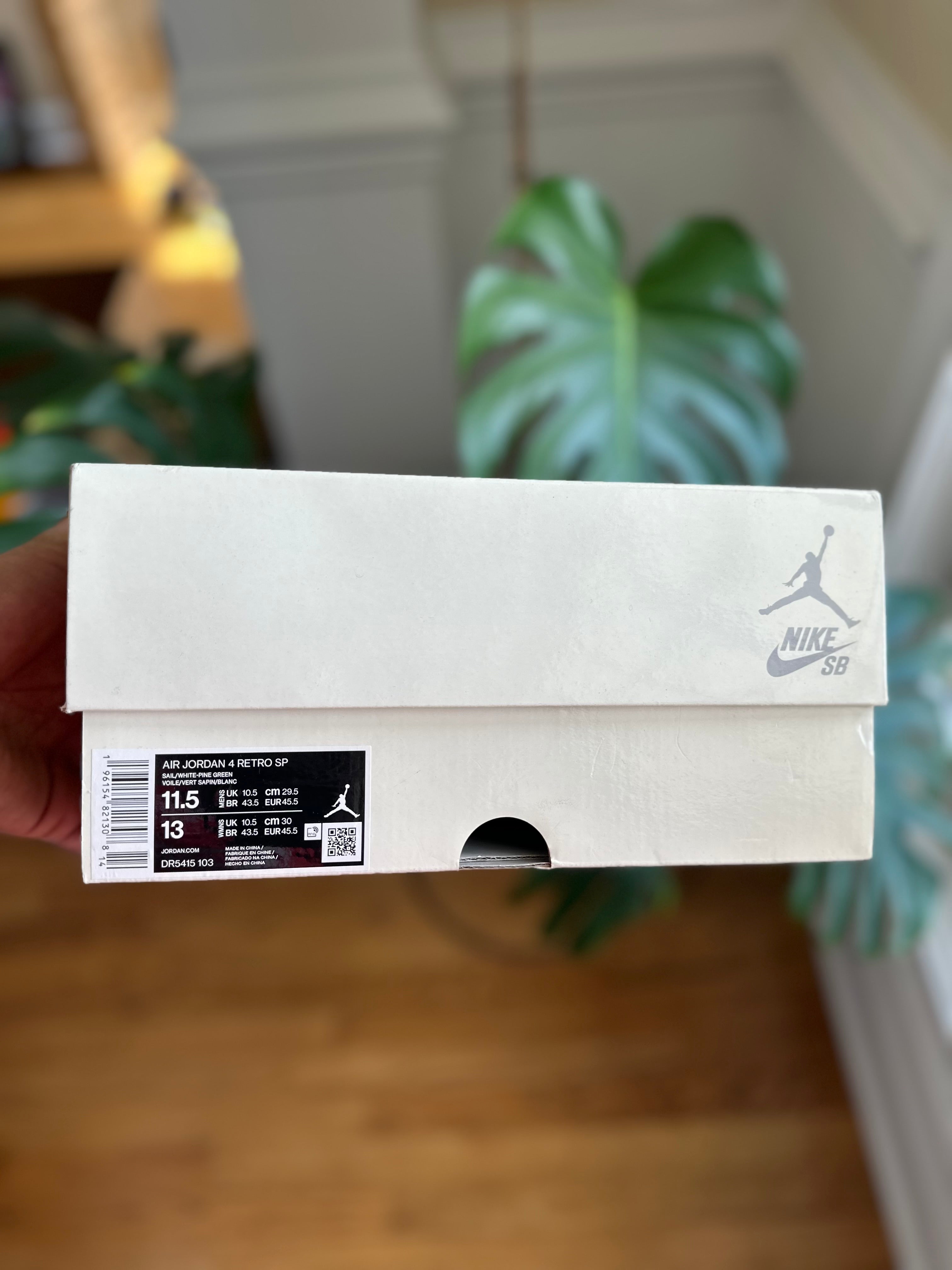 Size 11.5 - J4 SB pine green