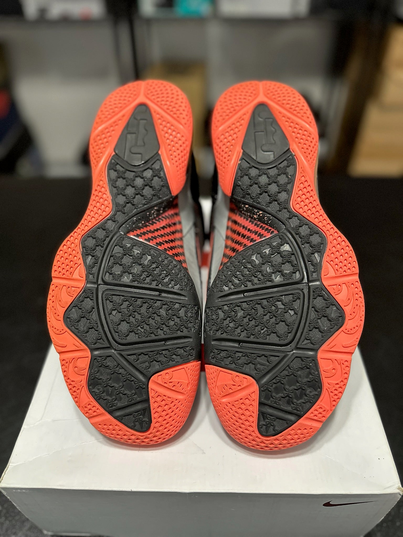 Size 13 - LeBron 9 Mango