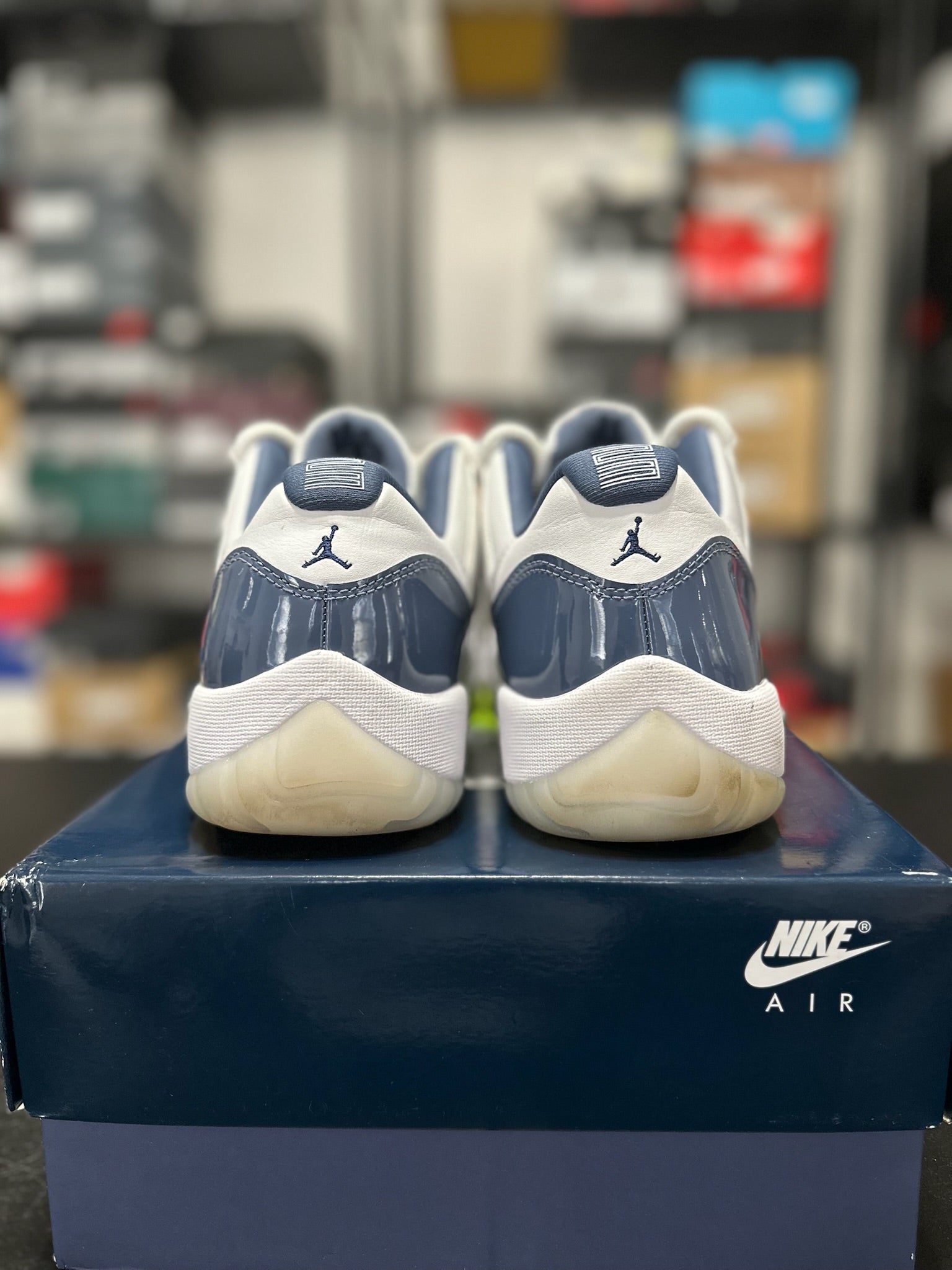 Size 11.5 - J11 Low Diffused Blue