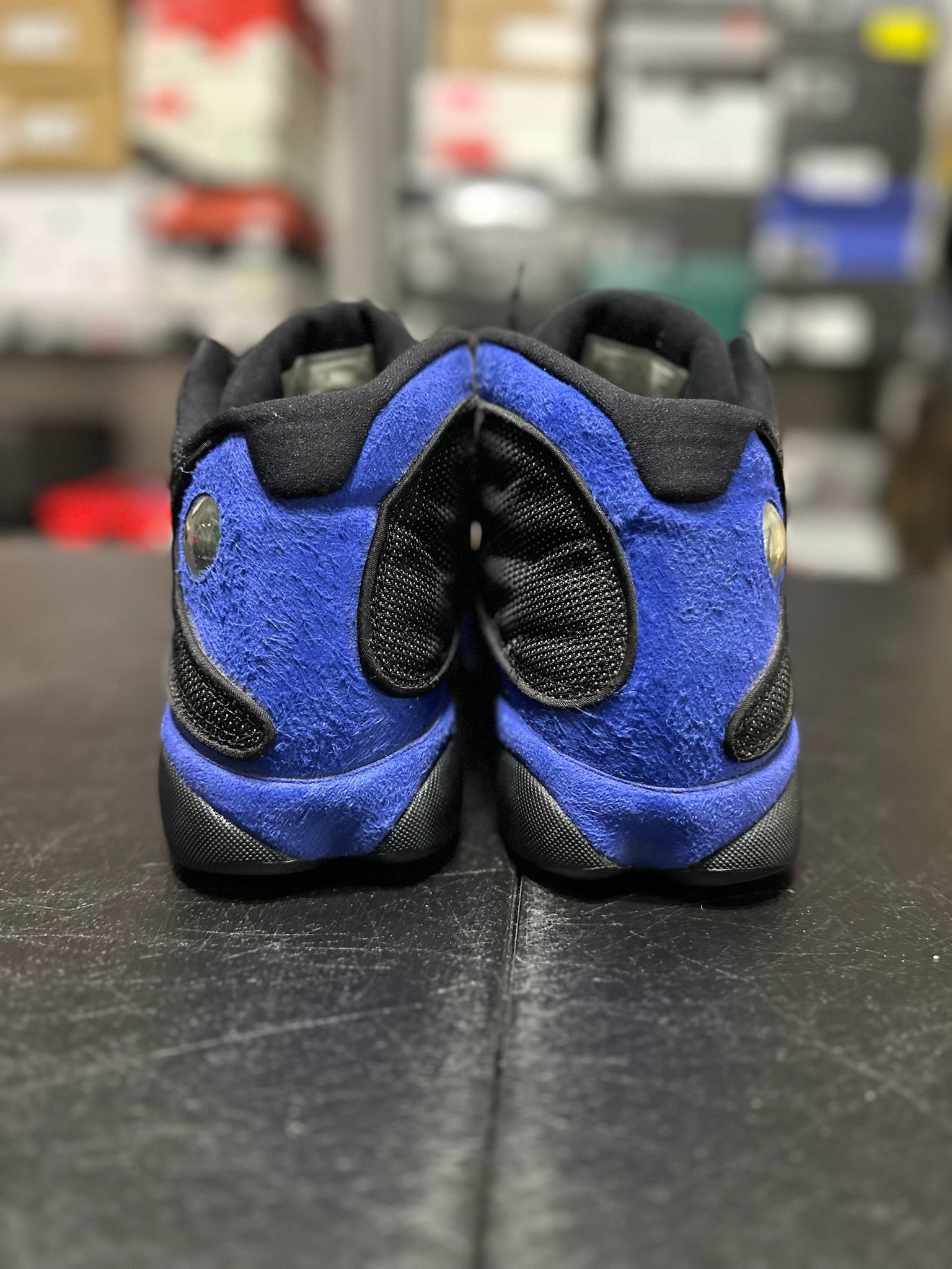 Size 9.5 - J13 Black Hyper Royal