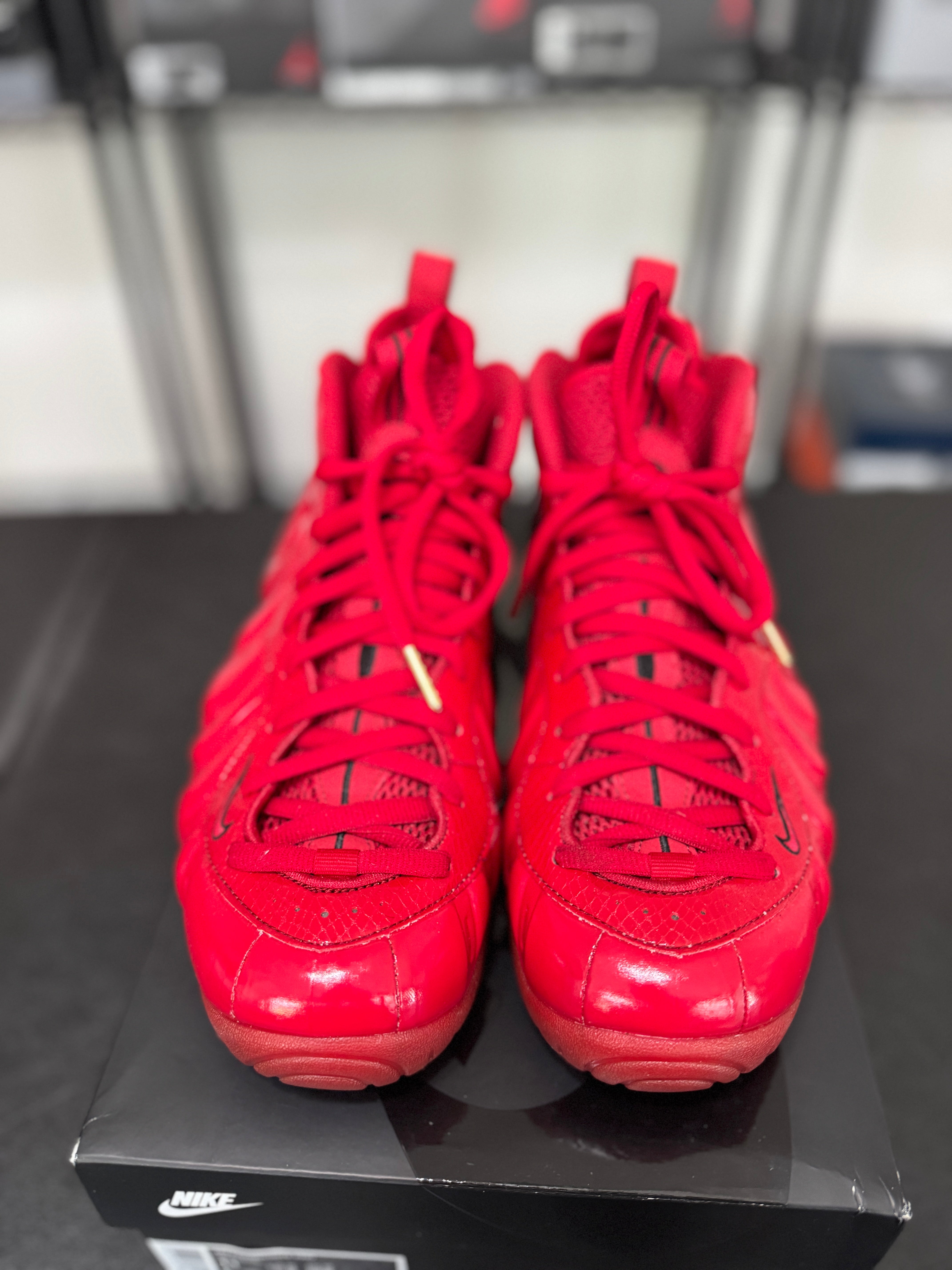 Size 11 - Foamposite pro red October