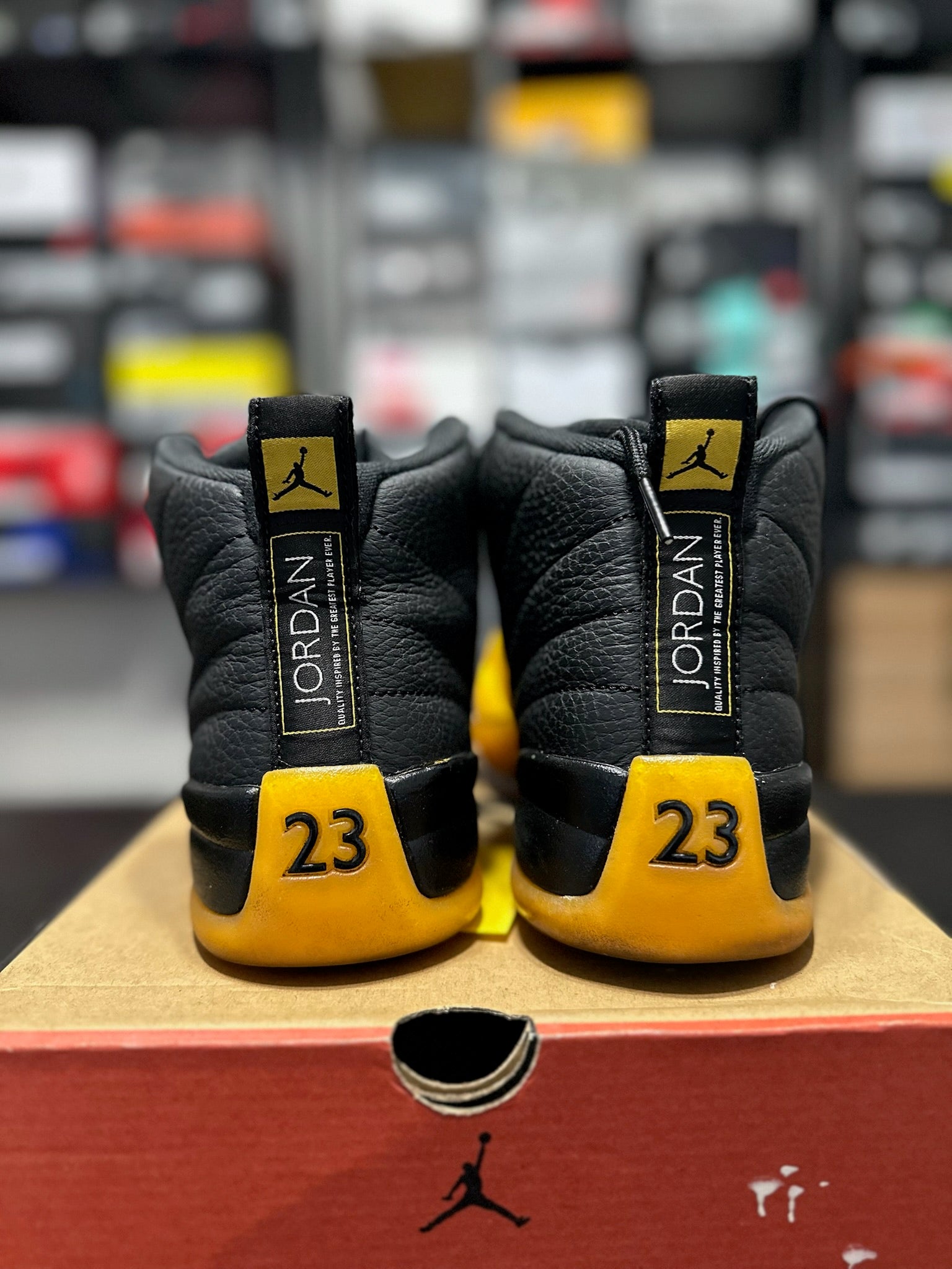 Size 9 - J12 Black University Gold