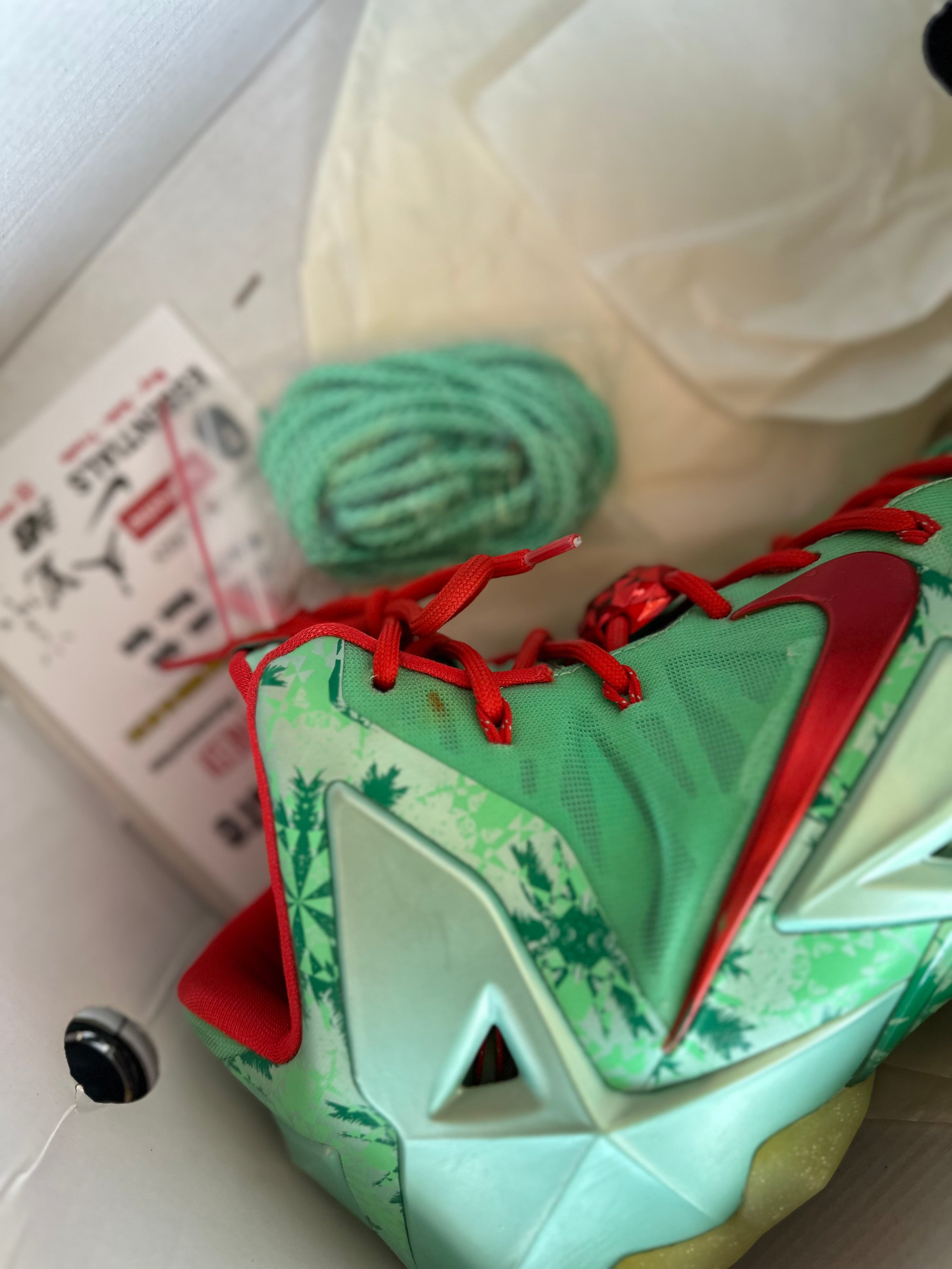 Size 12 - LeBron 11 Christmas